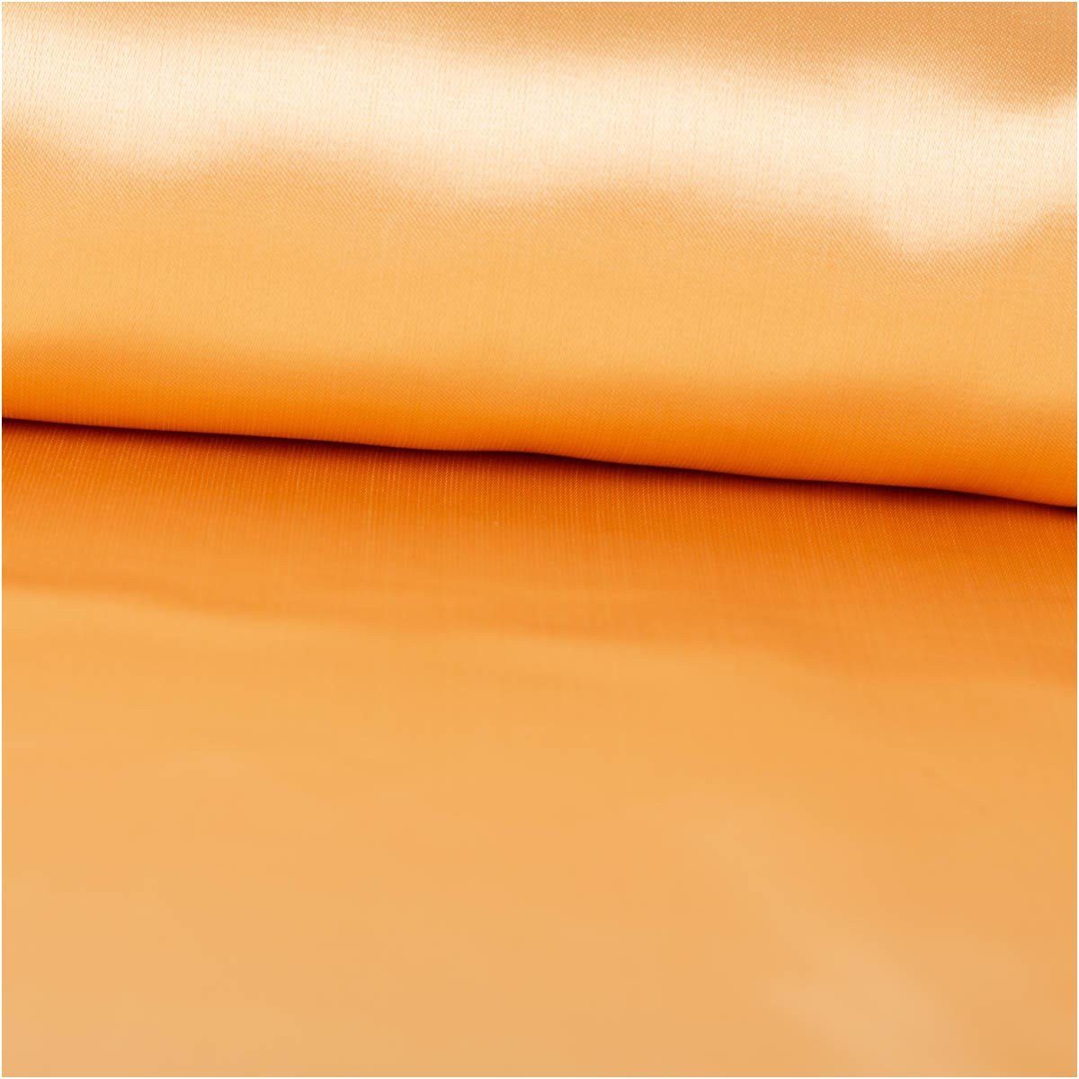 SCHÖNER LEBEN. Stoff Satinstoff Meterware uni beige-gold 145cm beigegold