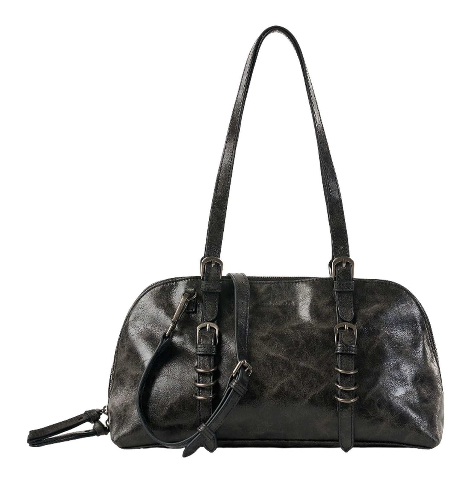 FREDsBRUDER Schultertasche Big Shoulderbag, aus echtem Rindsleder