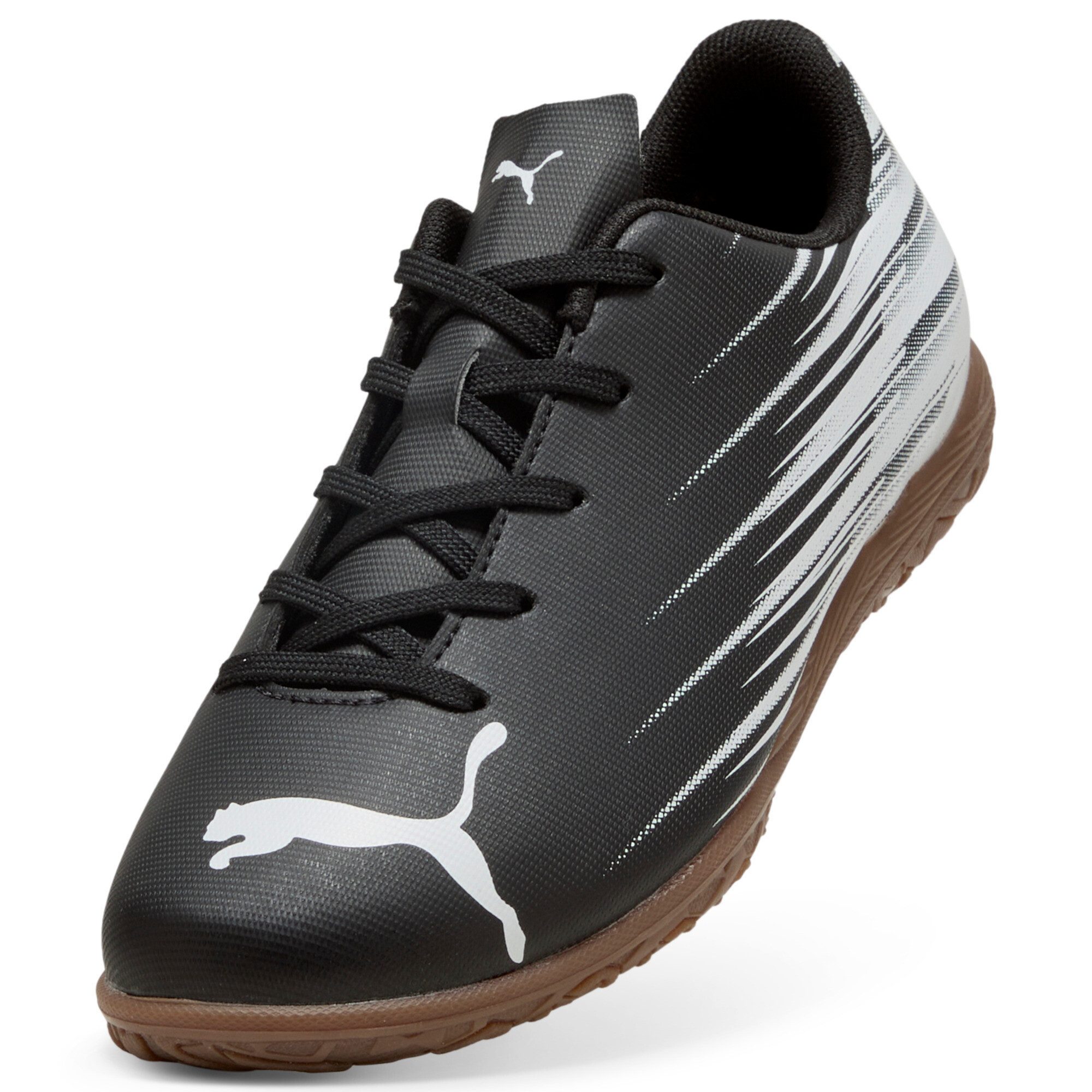 PUMA ATTACANTO II IT JR Fußballschuh für Hallenböden, mit weichem Synthetik-Obermaterial