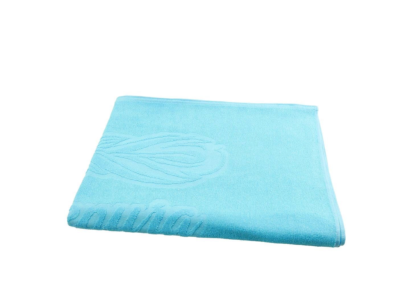 Sensepura Sauna-Aufgussset Wedeltuch für Sauna Frottee türkis 90x65 cm (1-tlg) für Wedeltechniken in der Sauna