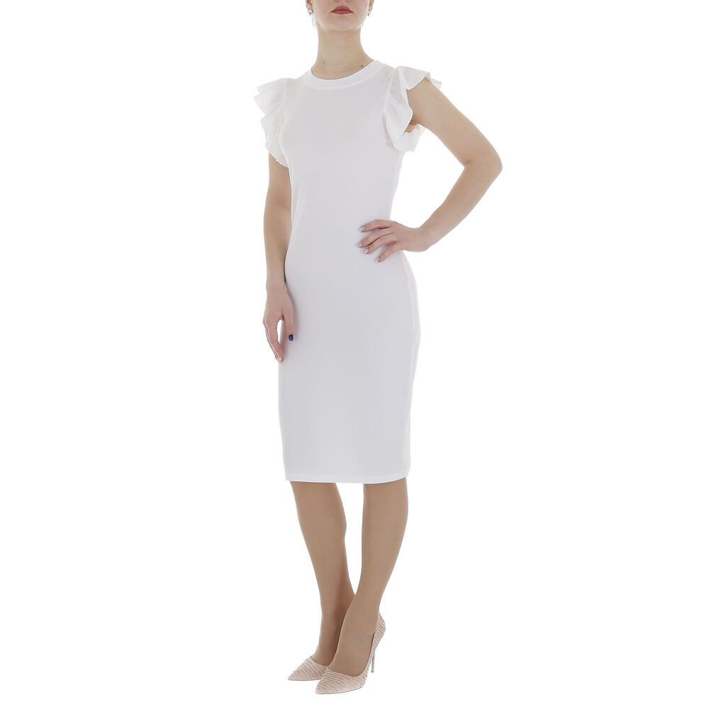 Ital-Design Sommerkleid Damen Freizeit (86164468) Rüschen günstig online kaufen