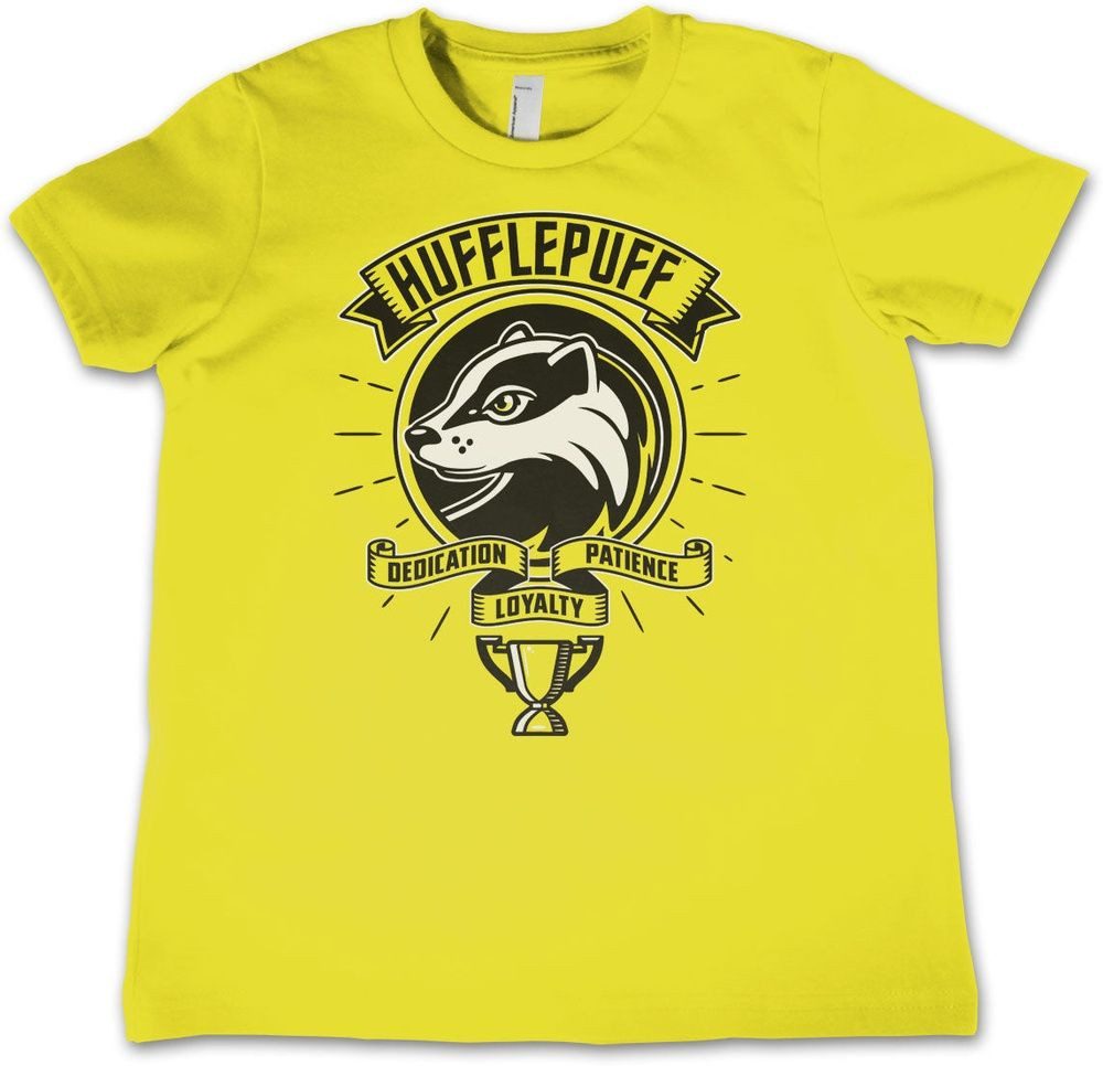 T-Shirt Harry Potter - Hufflepuff Patch Kids Tee