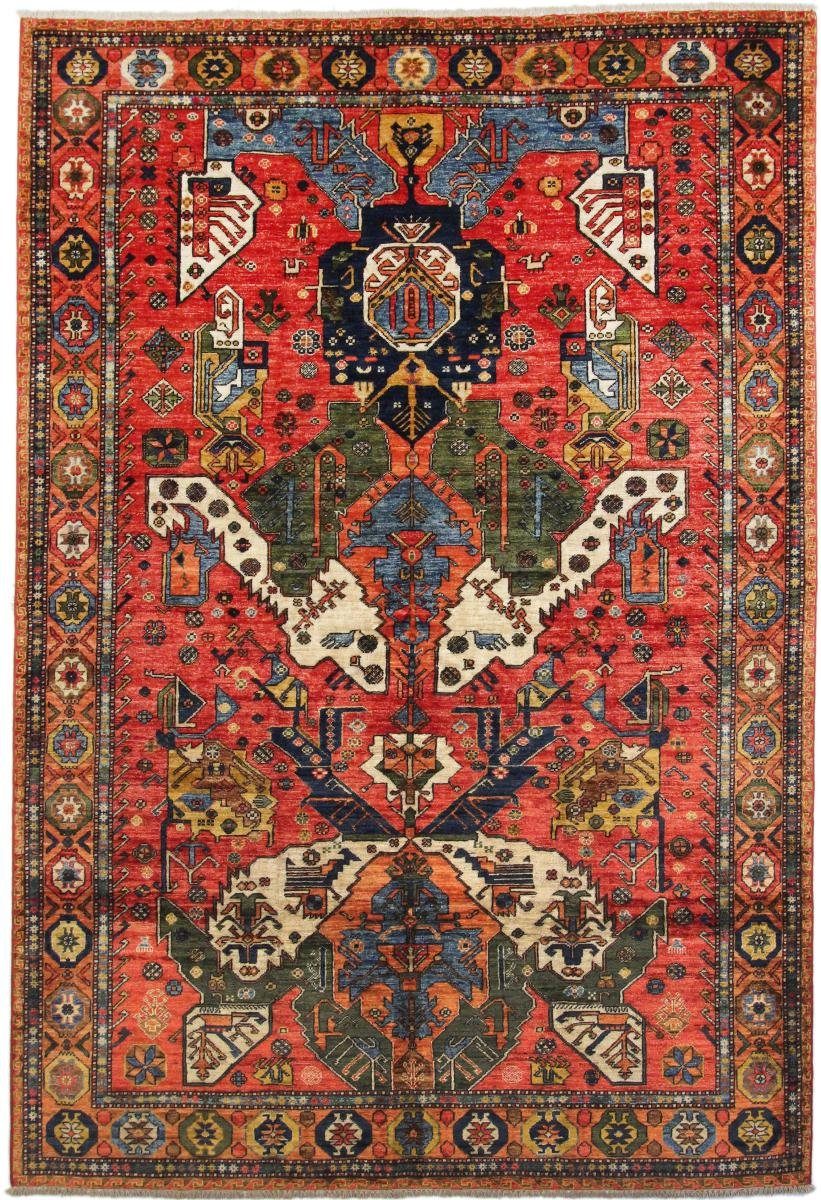 Orientteppich Afghan Ersari 187x274 Handgeknüpfter Orientteppich, Nain Trading, rechteckig, Höhe: 6 mm