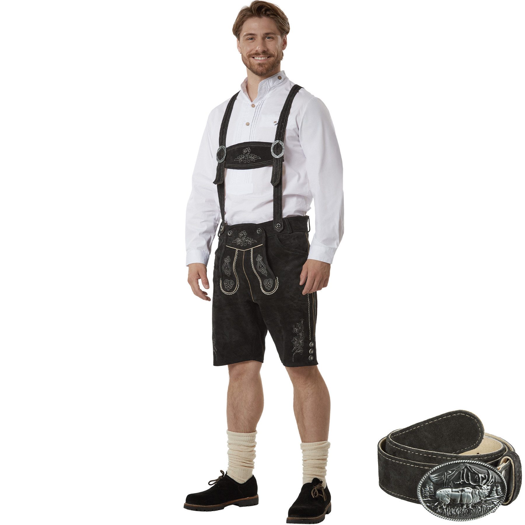dressforfun Trachtenlederhose Lederhose günstig online kaufen