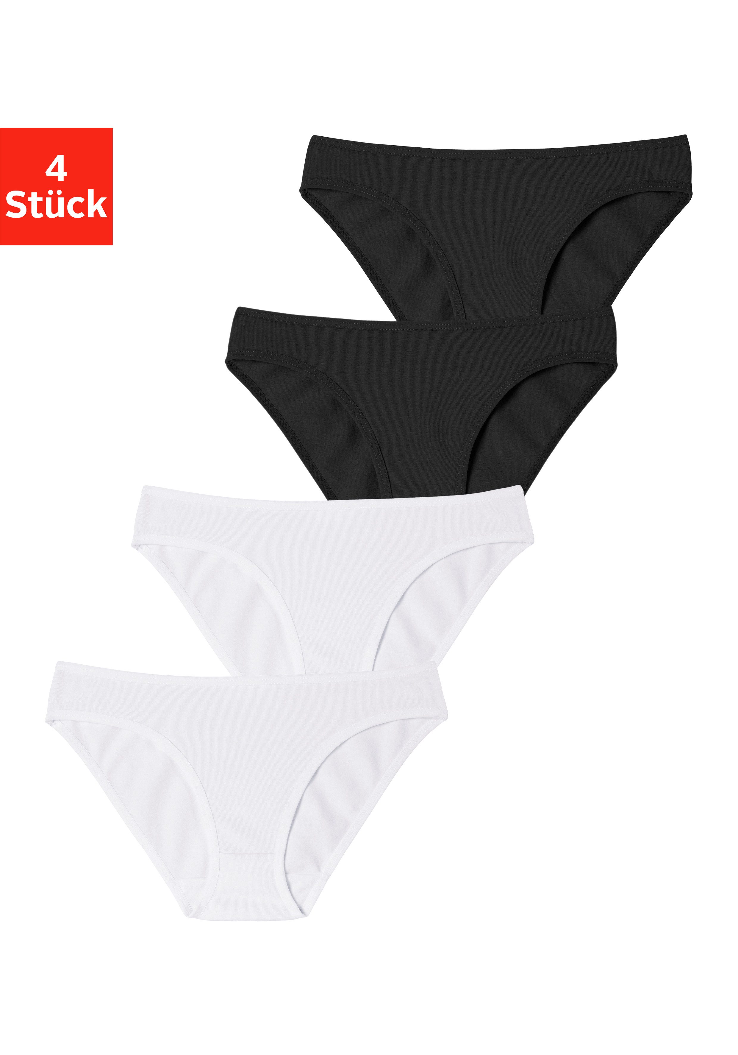 Buffalo Slip (Packung, 4-St) mit schmalen Einfassungen