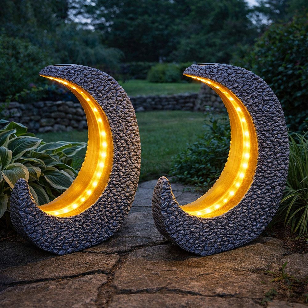 GLOBO LIGHTING LED Solarleuchte, LED-Leuchtmittel fest verbaut, Warmweiß, Gartendeko Solarlampen für Außen Tischdeko Gartentisch Garten 2x