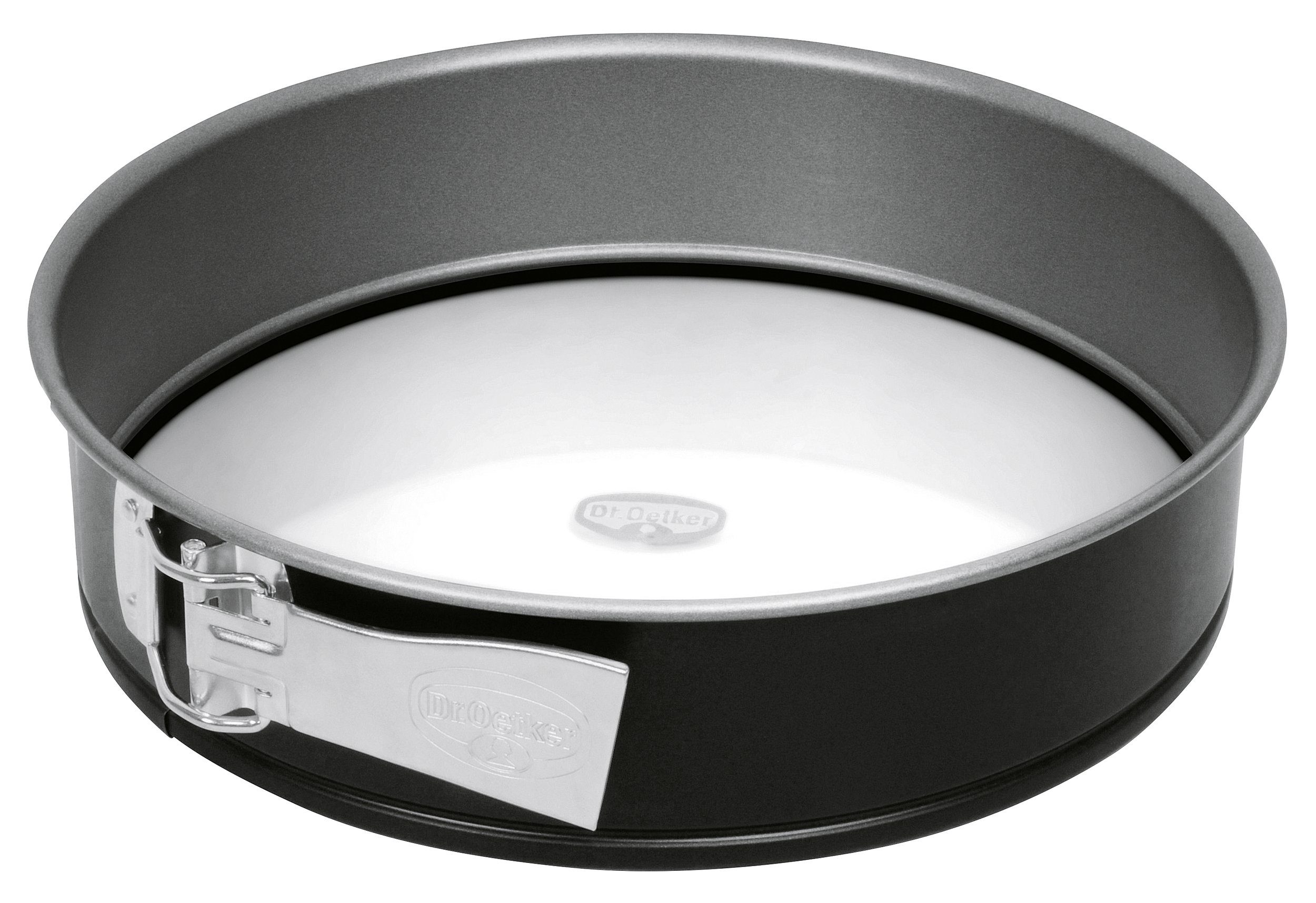 Dr. Oetker Küchenhelfer Backform Springform mit Glasboden Rundform Backform 26cm Back-Idee Dr. Oetker