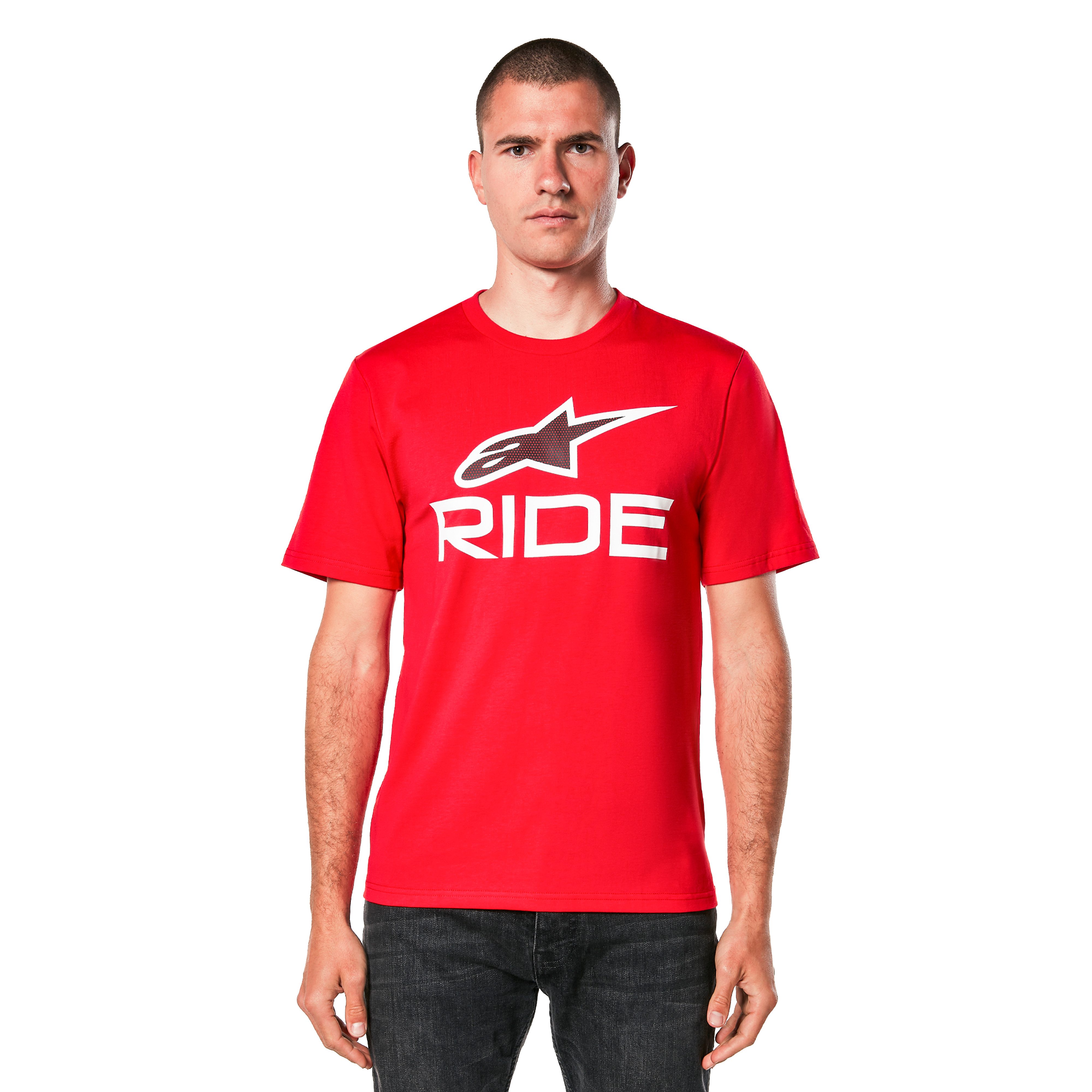 Alpinestars T-Shirt Alpinestars T-Shirt "Ride 4.0" - rot