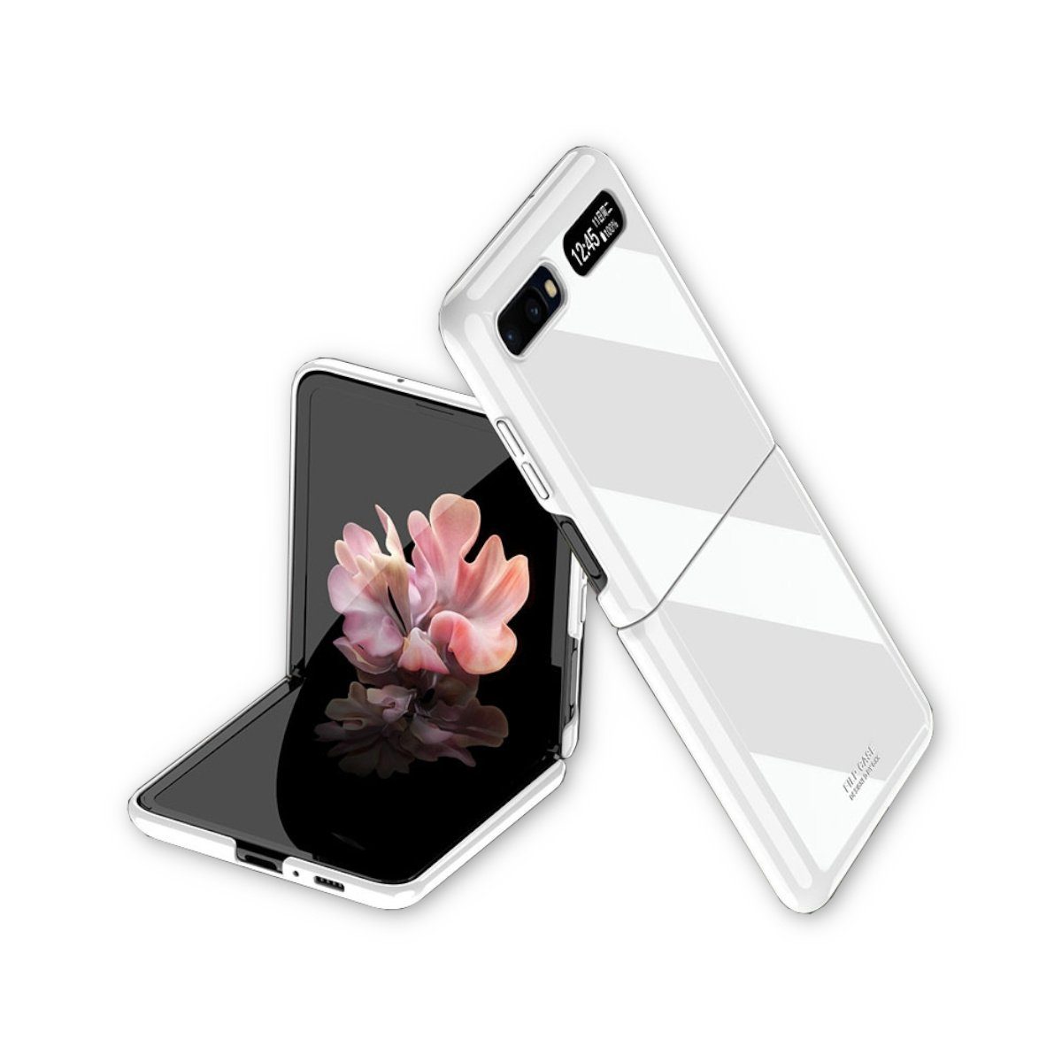 Wigento Handyhülle »Für Samsung Galaxy Z Flip Schutzcase Hartschale Schutz  Weiß Hülle Cover Zubehör« online kaufen | OTTO