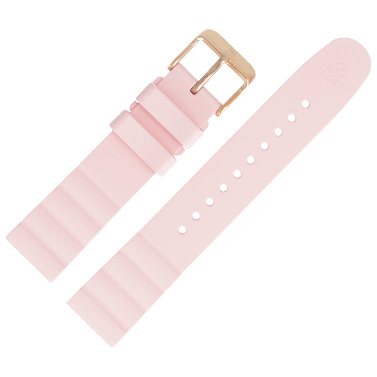Victorinox Uhrenarmband 18mm Kunststoff Pink 005715
