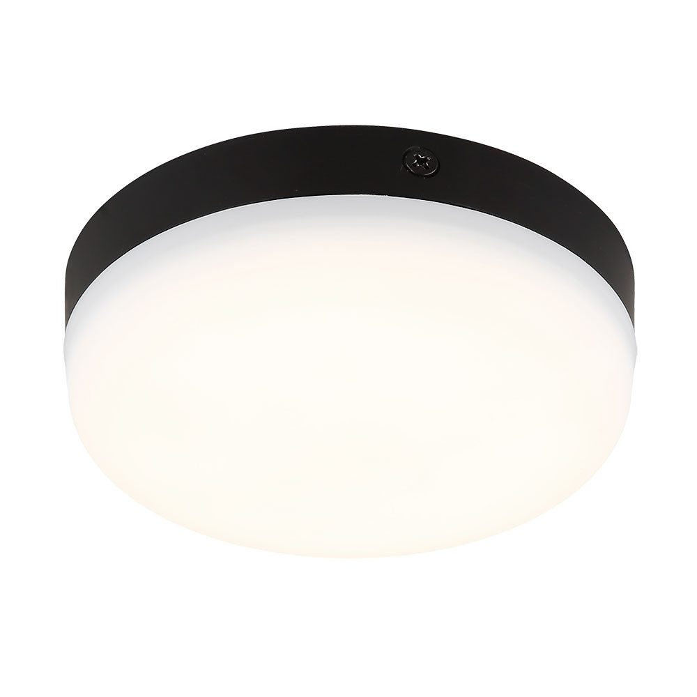 GLOBO LIGHTING LED Deckenleuchte, LED-Leuchtmittel fest verbaut, Neutralweiß, Deckenlampe Deckenleuchte LED Wohnzimmerlampe rund Flurleuchte