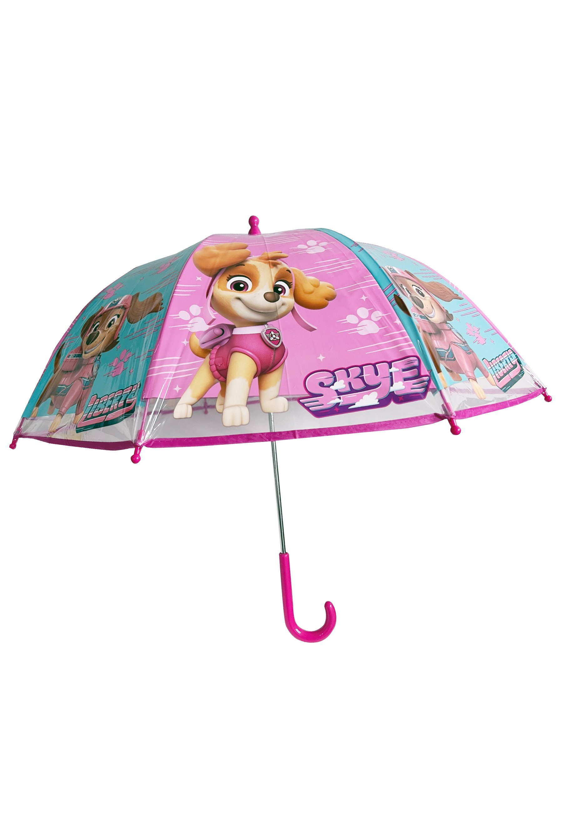 Stockregenschirm Stock-Schirm Kuppelschirm PATROL Kinder Regenschirm Skye PAW