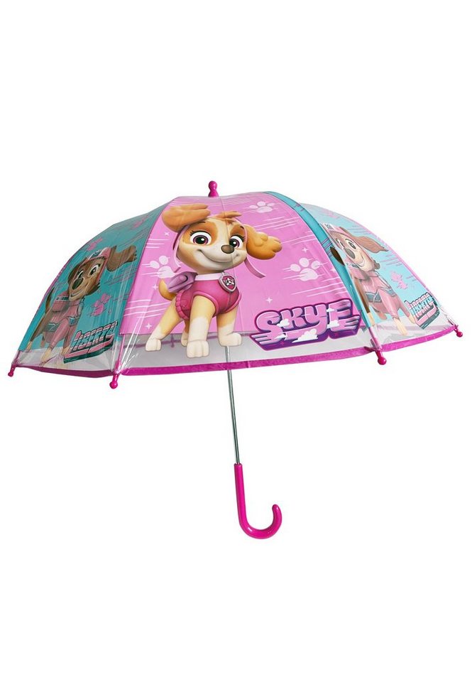 PAW PATROL Stockregenschirm Skye Kinder Stock-Schirm Regenschirm Kuppelschirm