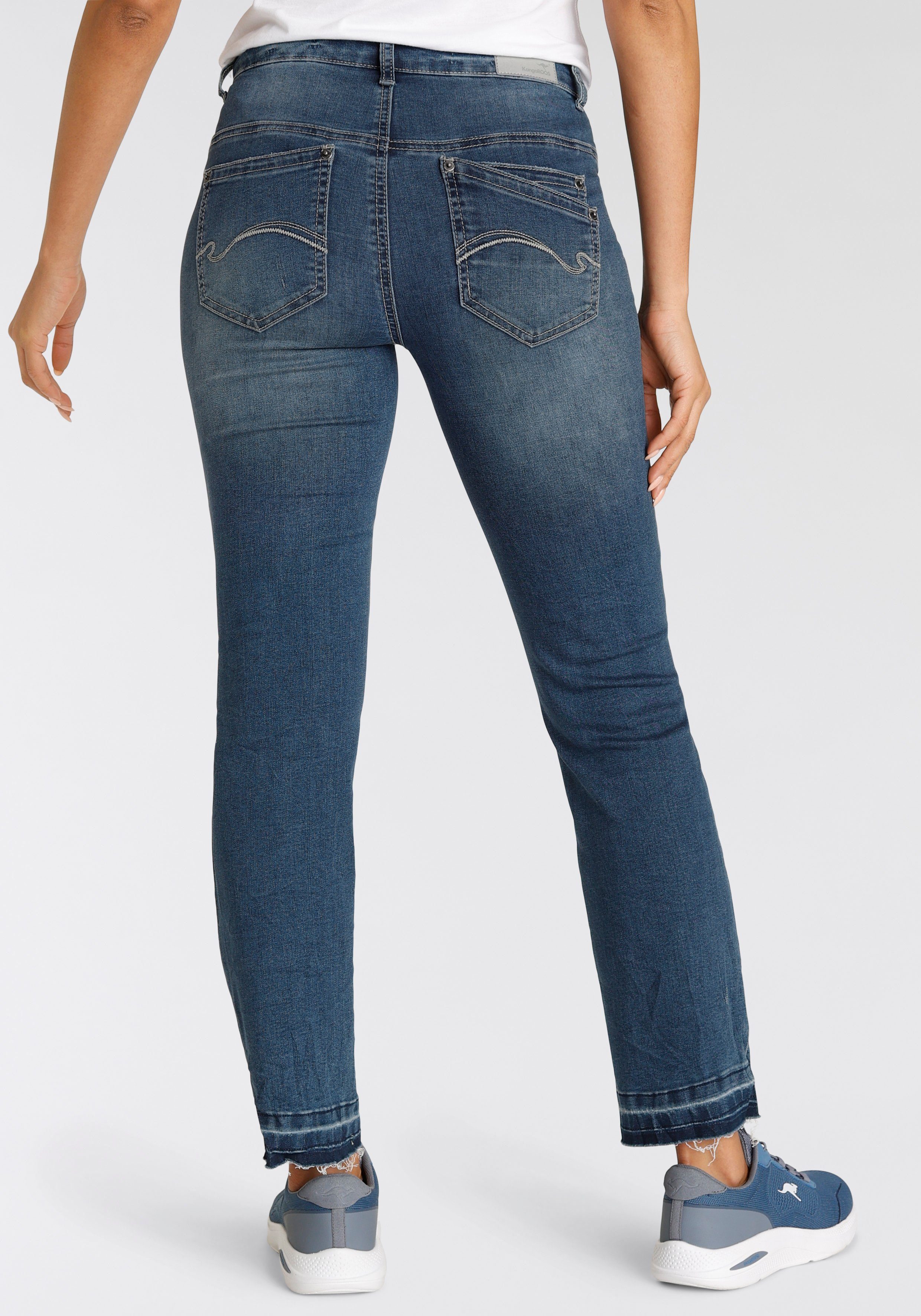 KangaROOS 7/8-Jeans CULOTTE-JEANS gerade Passform, modische günstig online kaufen