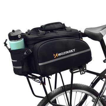 Wozinsky Fahrradtasche Fahrradtasche für Gepäckträger, Wasserdichte 35 L