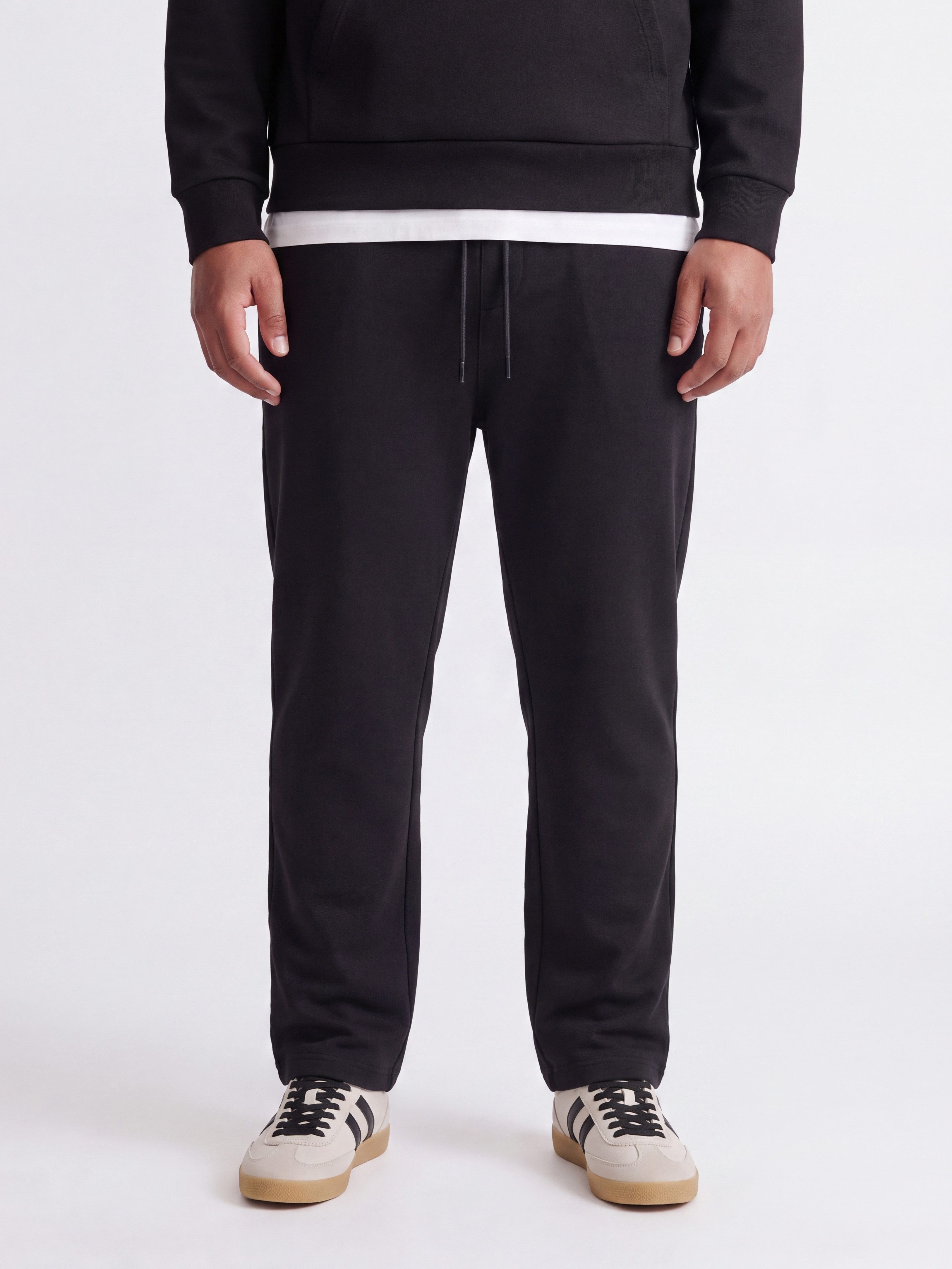 Jack & Jones PlusSize Sweathose JPSTKANE BRADLEY UNC SWT PANT NOOS PLS Materialmix, relaxed fit