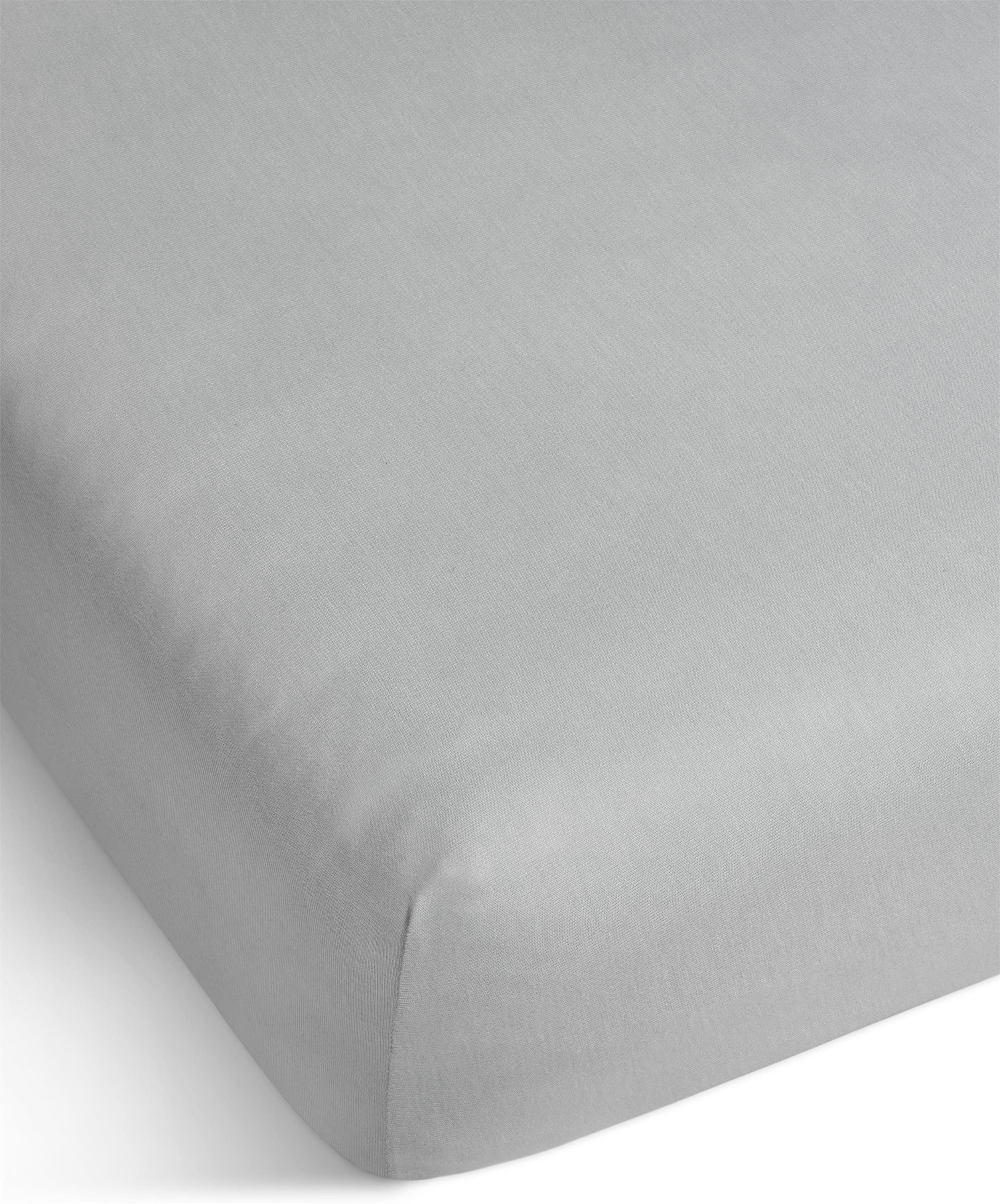 Aspero Spannbettlaken Spannbetttuch, Interlock, Gummizug: rundum, günstig online kaufen