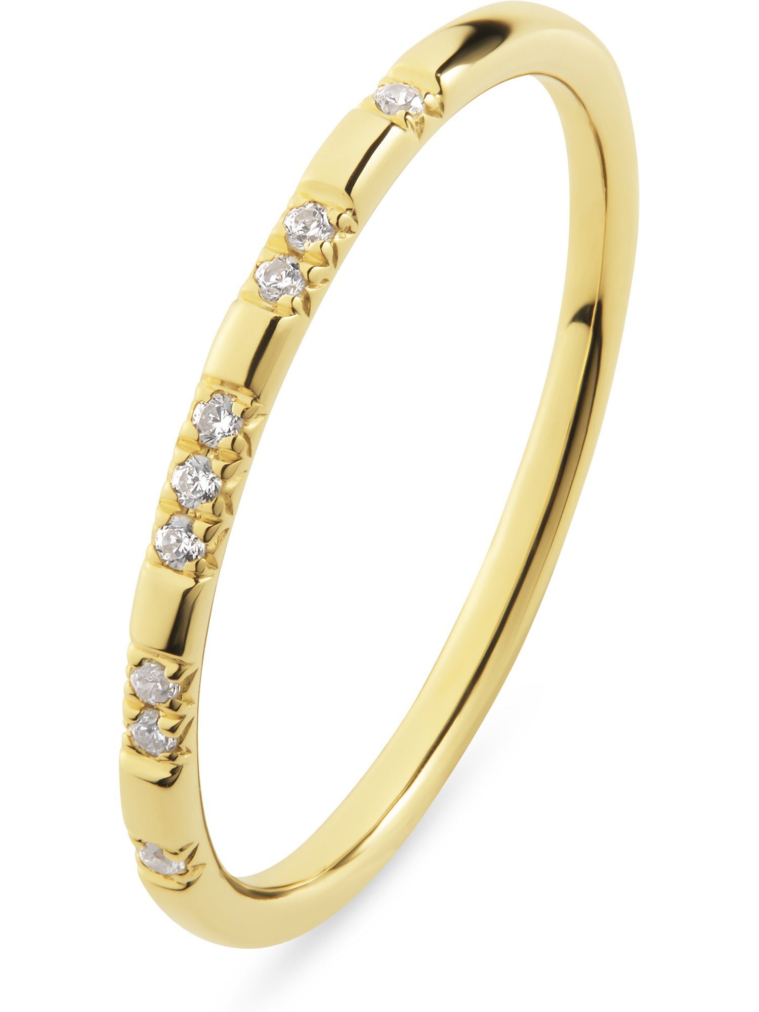 CHRIST Diamantring CHRIST Damen-Damenring 9 Diamant