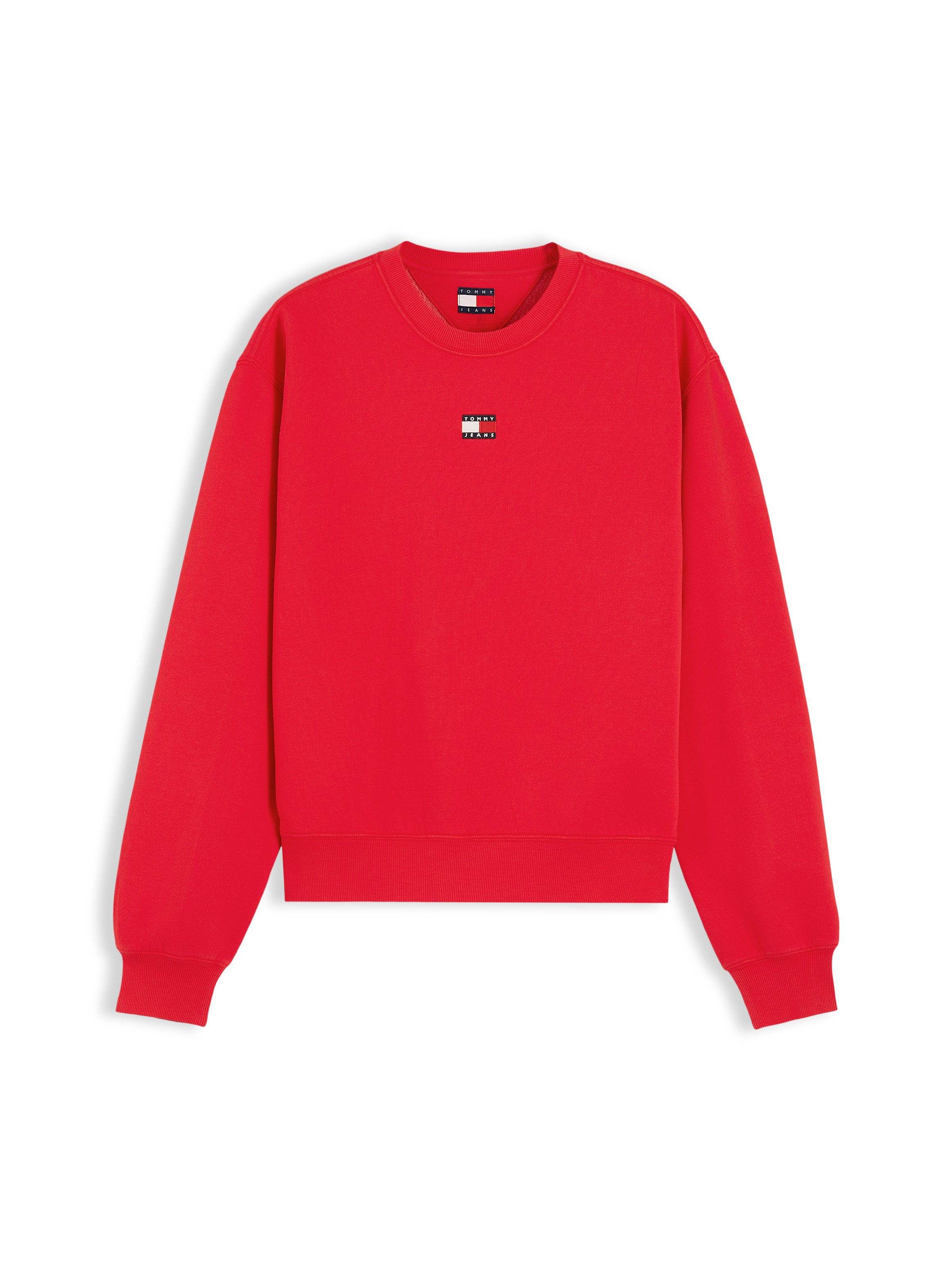 Tommy Jeans Sweatshirt TJW BADGE CREW EXT Baumwollmischung – Bild 5 von 5