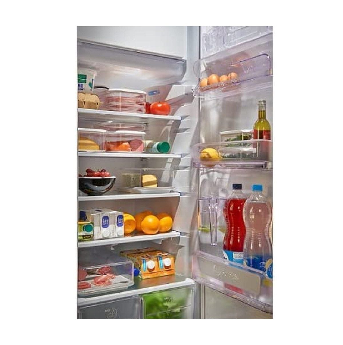 Mepal Vorratsdose Vorratsbehälter Aufschnitt Modula - Kühlschrank Vorratsdose mit Deckel, Styrol-Acrylnitril (SAN), Polyethylen (PE), ideal zum Lagern für Wurst und Käse