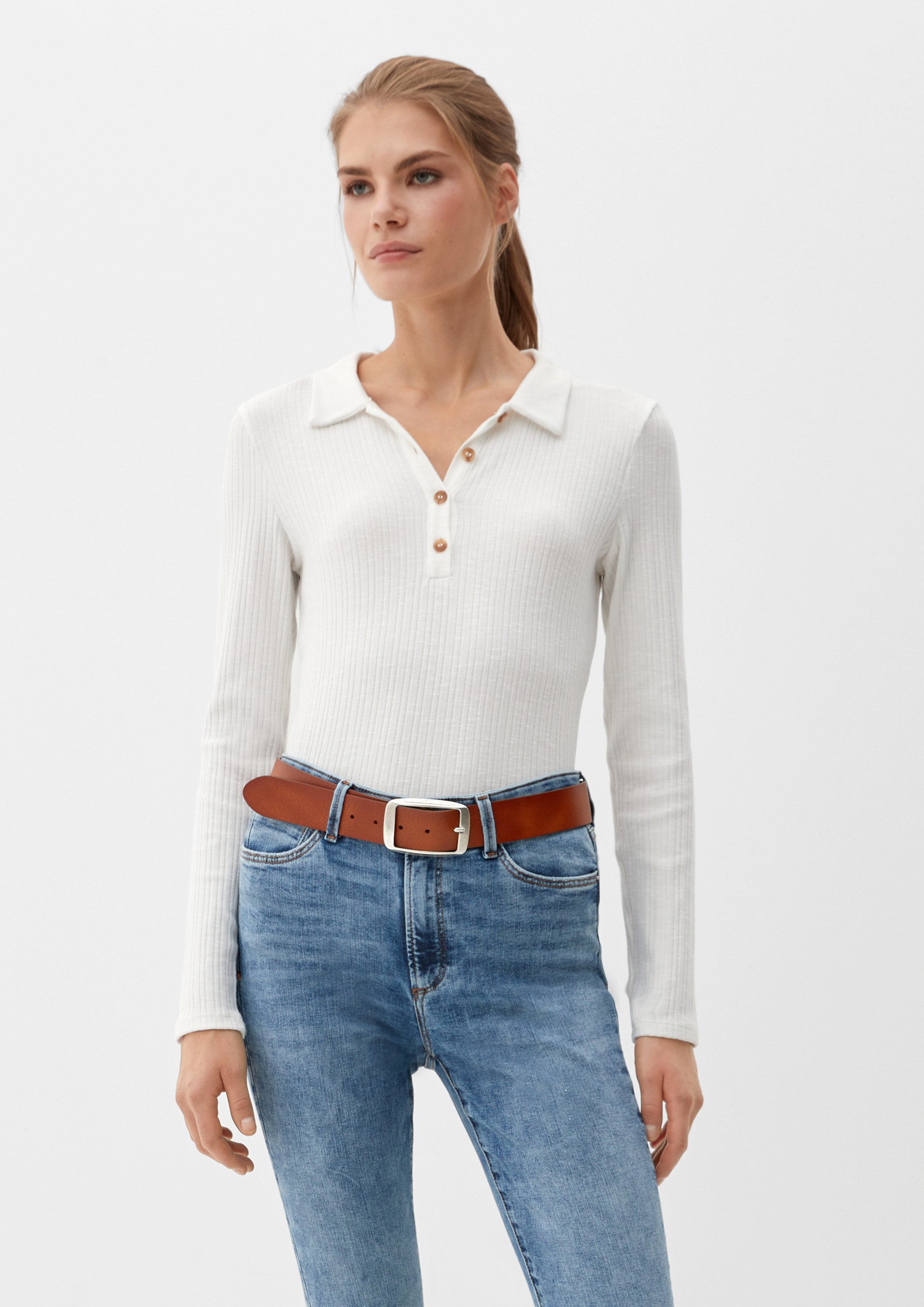 s.Oliver Ledergürtel Taillengürtel Taillengürtel aus Leder günstig online kaufen