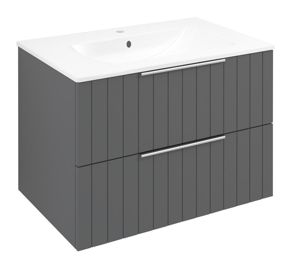 Sapho Waschbeckenunterschrank CIRASA STRIP Unterschrank 69,8x52x46cm, carina Sapho-CR701-4141S