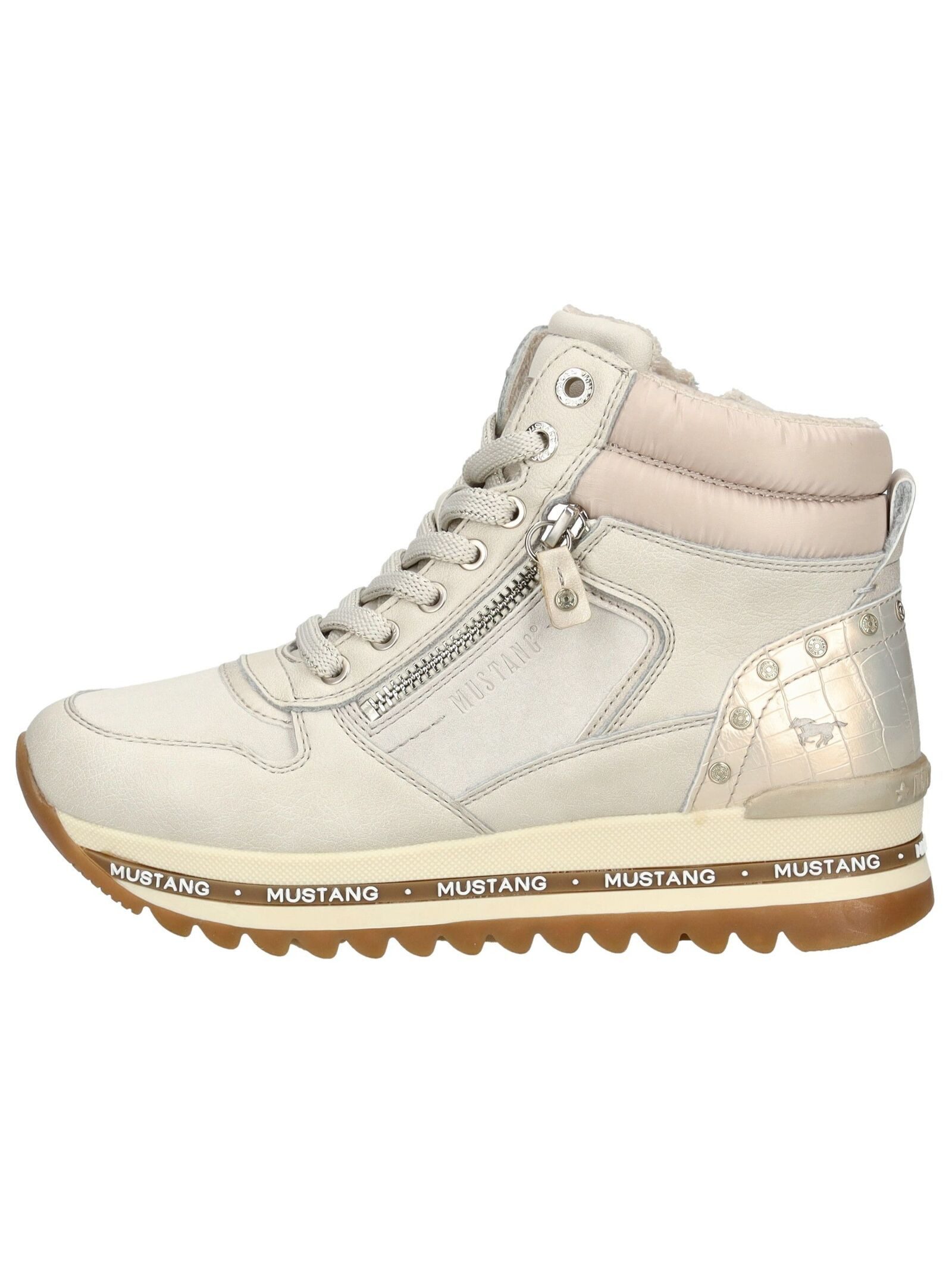 MUSTANG Sneaker Lederimitat/Textil . Sneaker günstig online kaufen