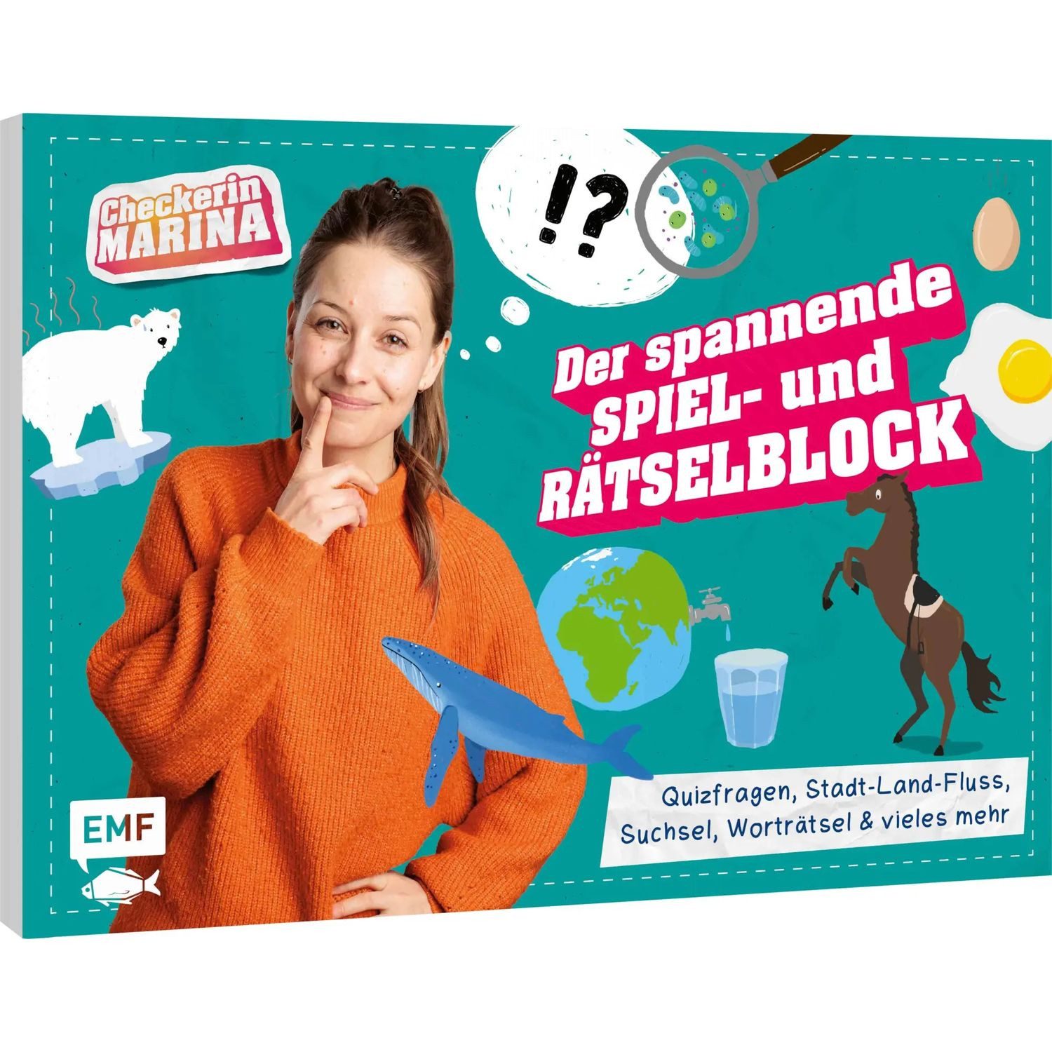 Michael Fischer Spiel Checkerin Marina: Der spannende Spiel- und Rätselblock