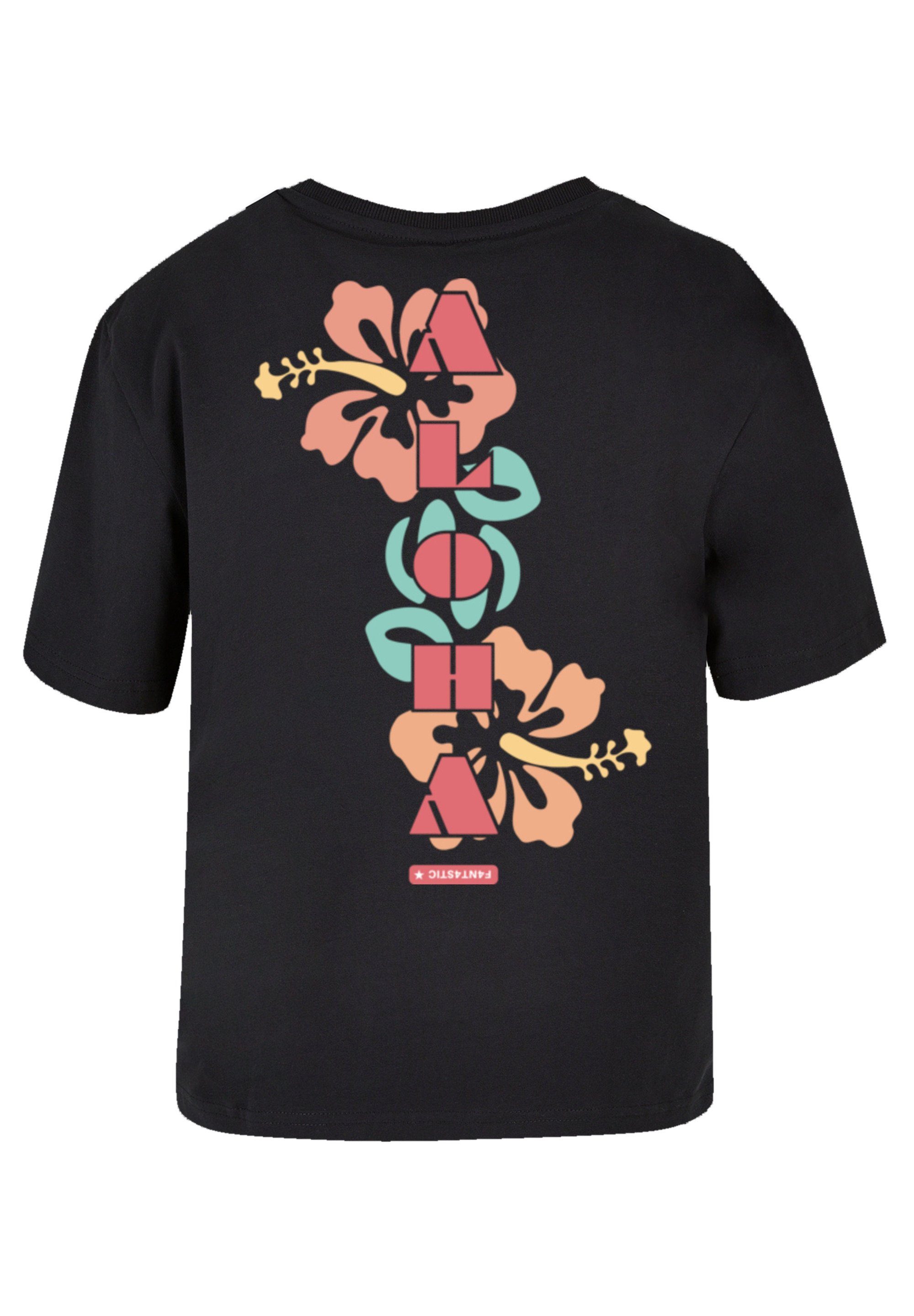Aloha Print, weit bitte Fällt F4NT4STIC eine bestellen PLUS kleiner Größe SIZE aus, T-Shirt