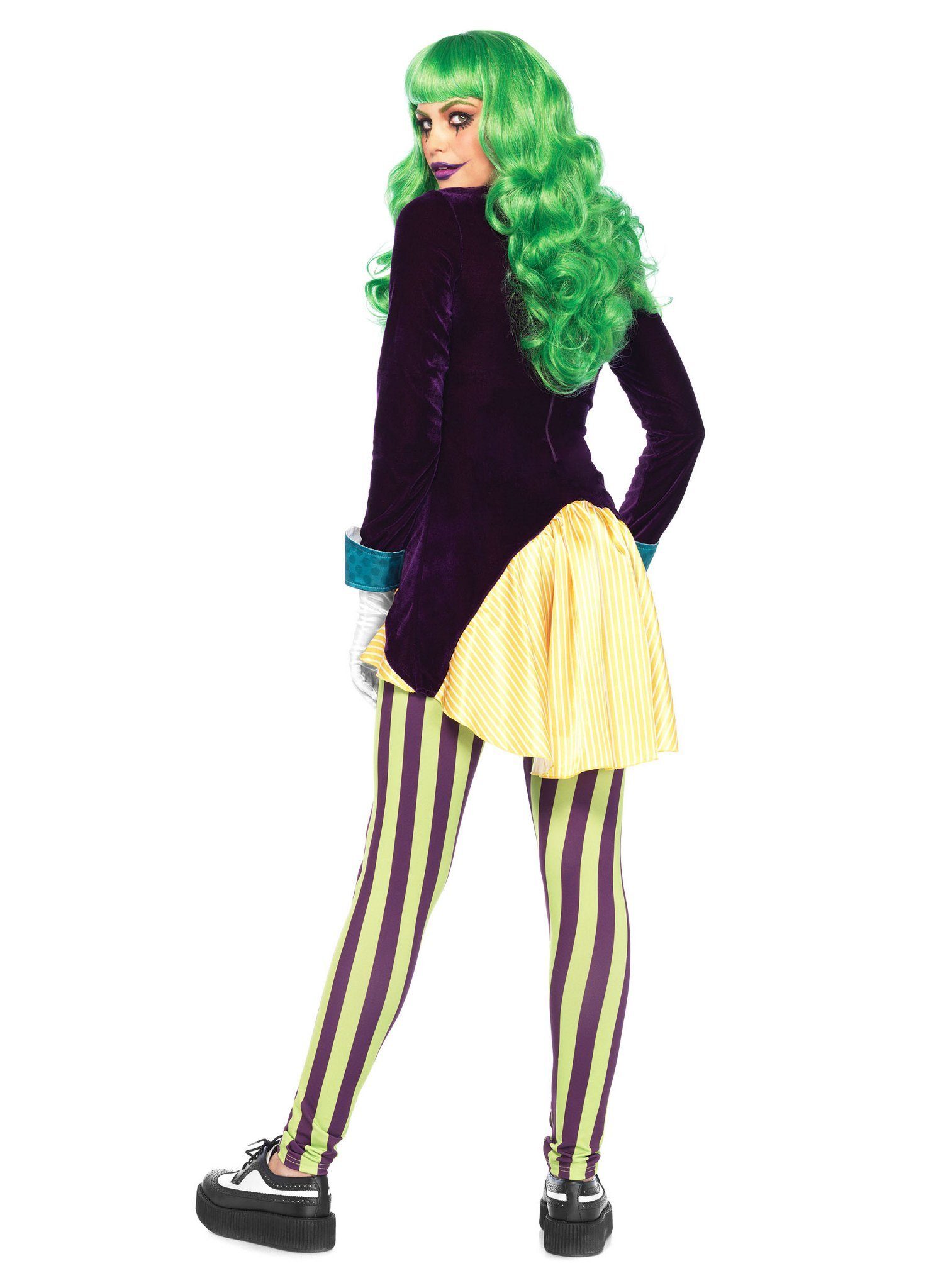 Leg Avenue Kostüm Miss Joker, Originelle Variante des klassischen Batman Kostüms