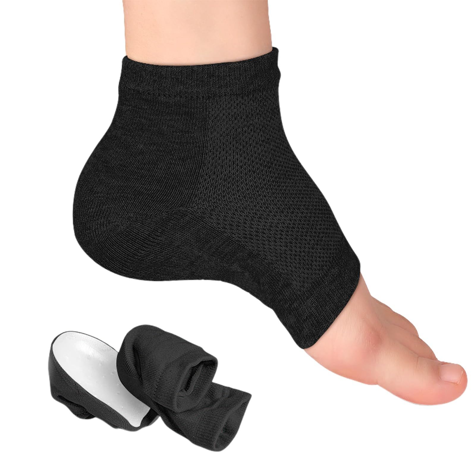 RWEUOQ Fersenpolster Erhöhte Innensohlen mit Socken-Design günstig online kaufen
