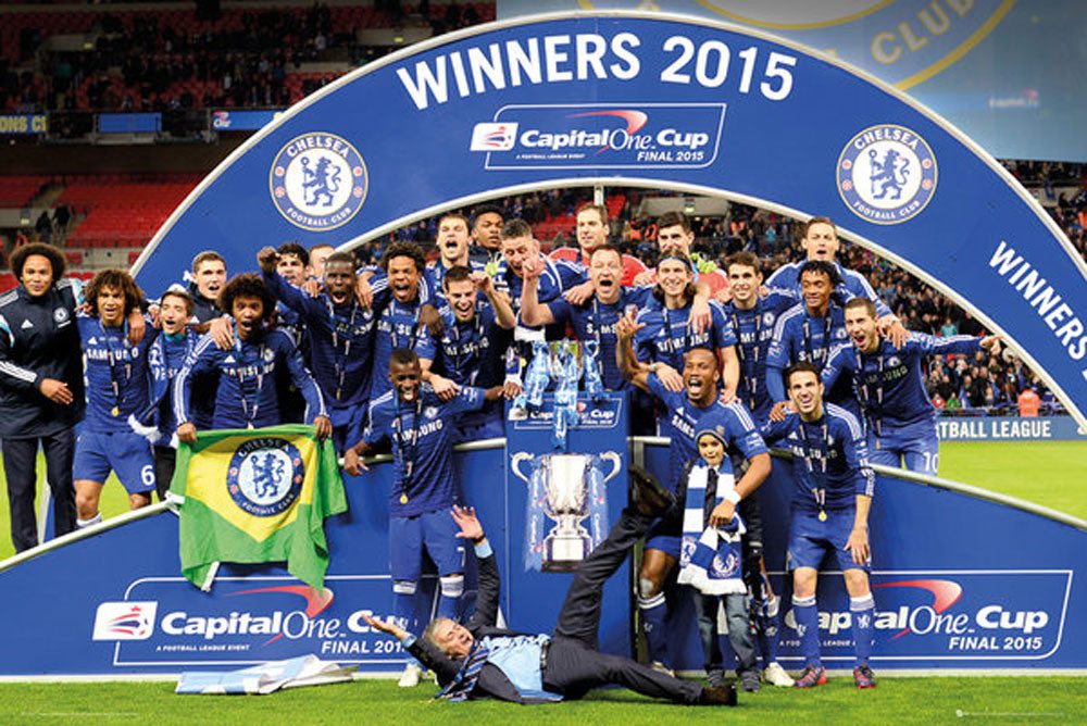 Poster Fußball - Poster - Chelsea - Cup Winners Trophy