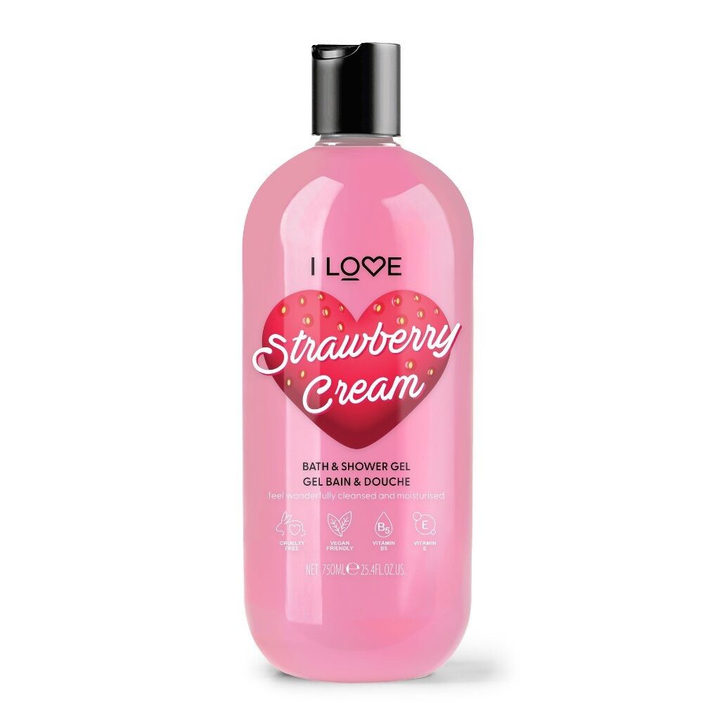 I Love... Duschgel I Love, Strawberries & Cream