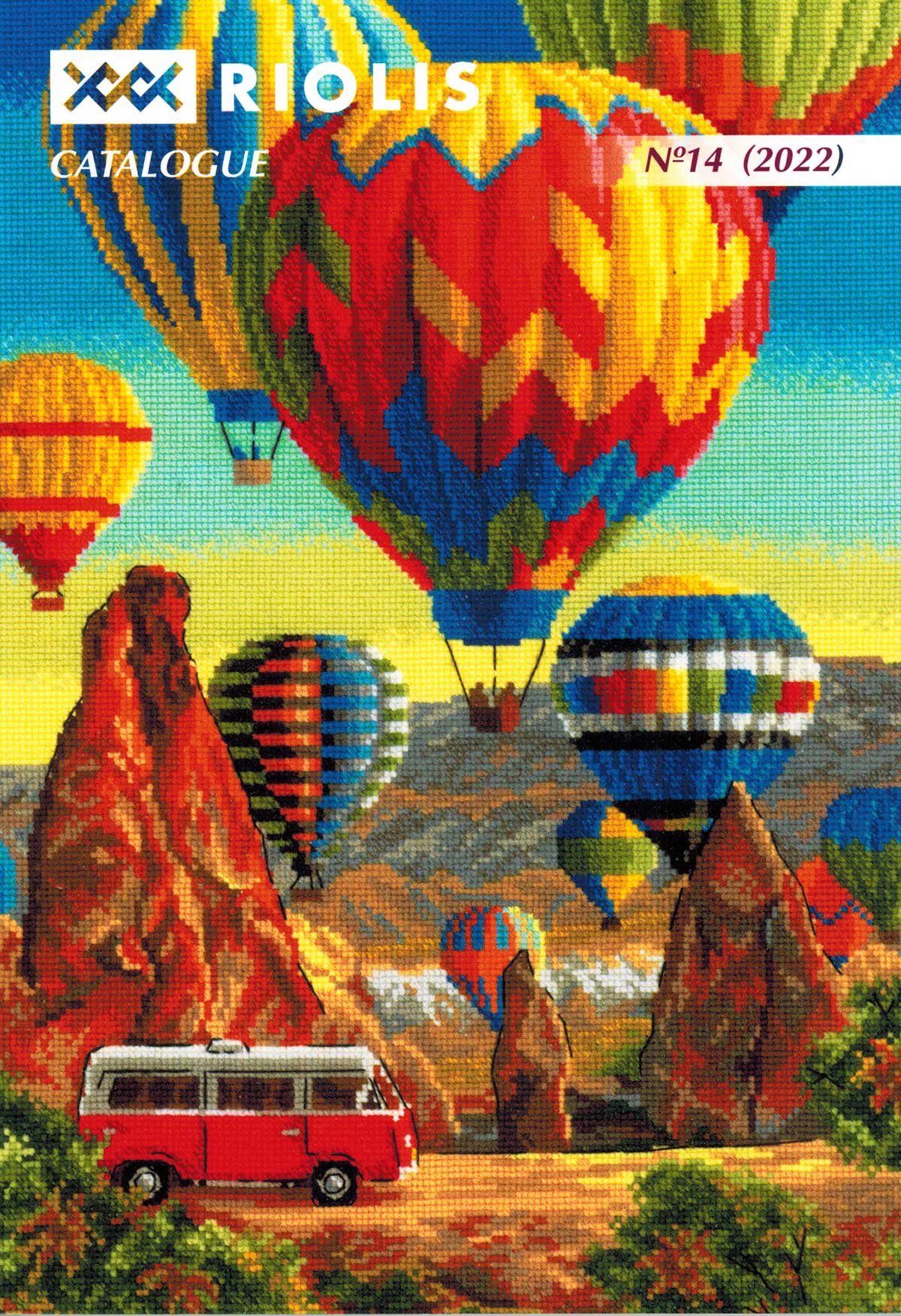 Riolis Kreativset Riolis " KATALOG 2022", (embroidery kit)