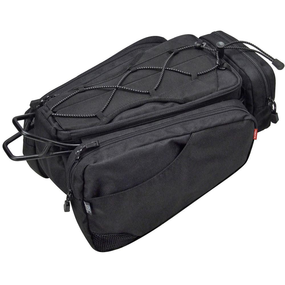 KlickFix Satteltasche KLICKfix Satteltasche Contour Max Sport schwarz Größe 22x38x28cm 11l
