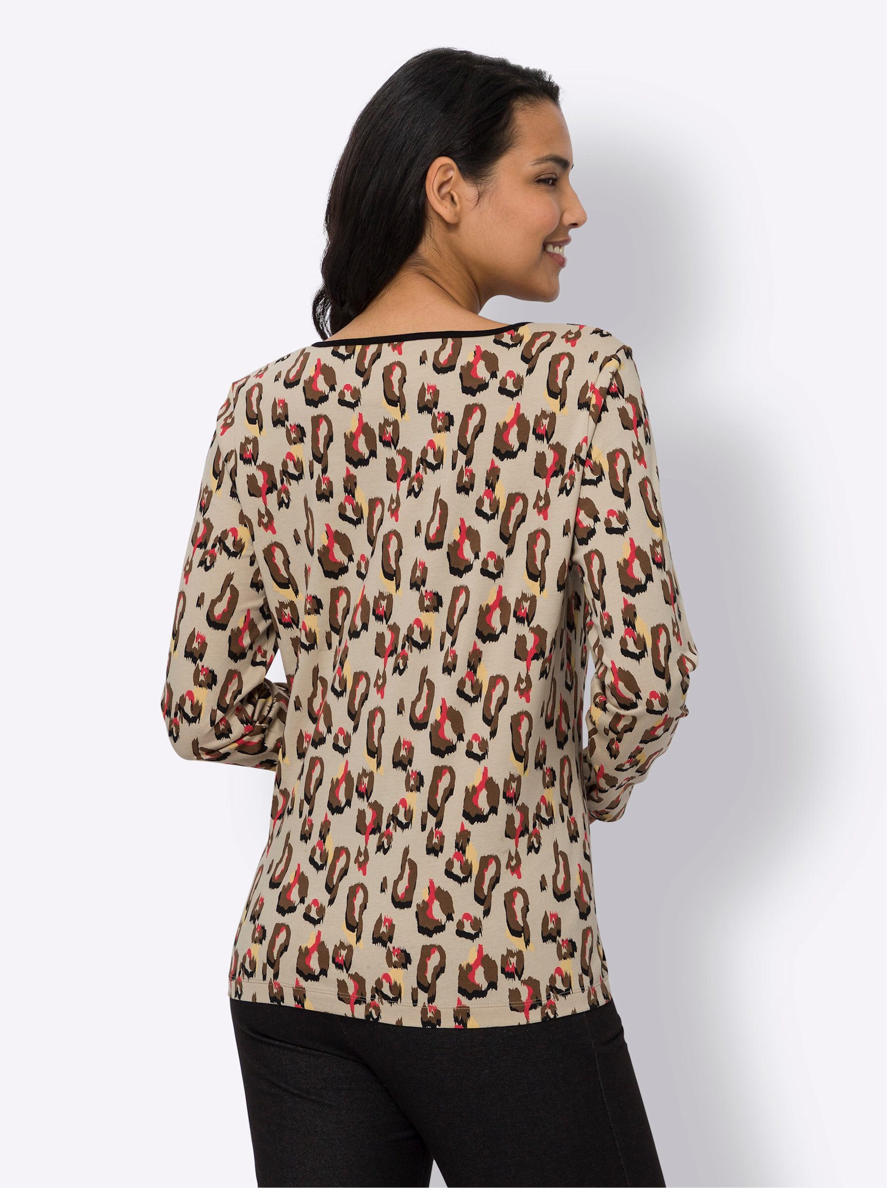 Sieh an! Trainingsshirt Langarmshirt . günstig online kaufen