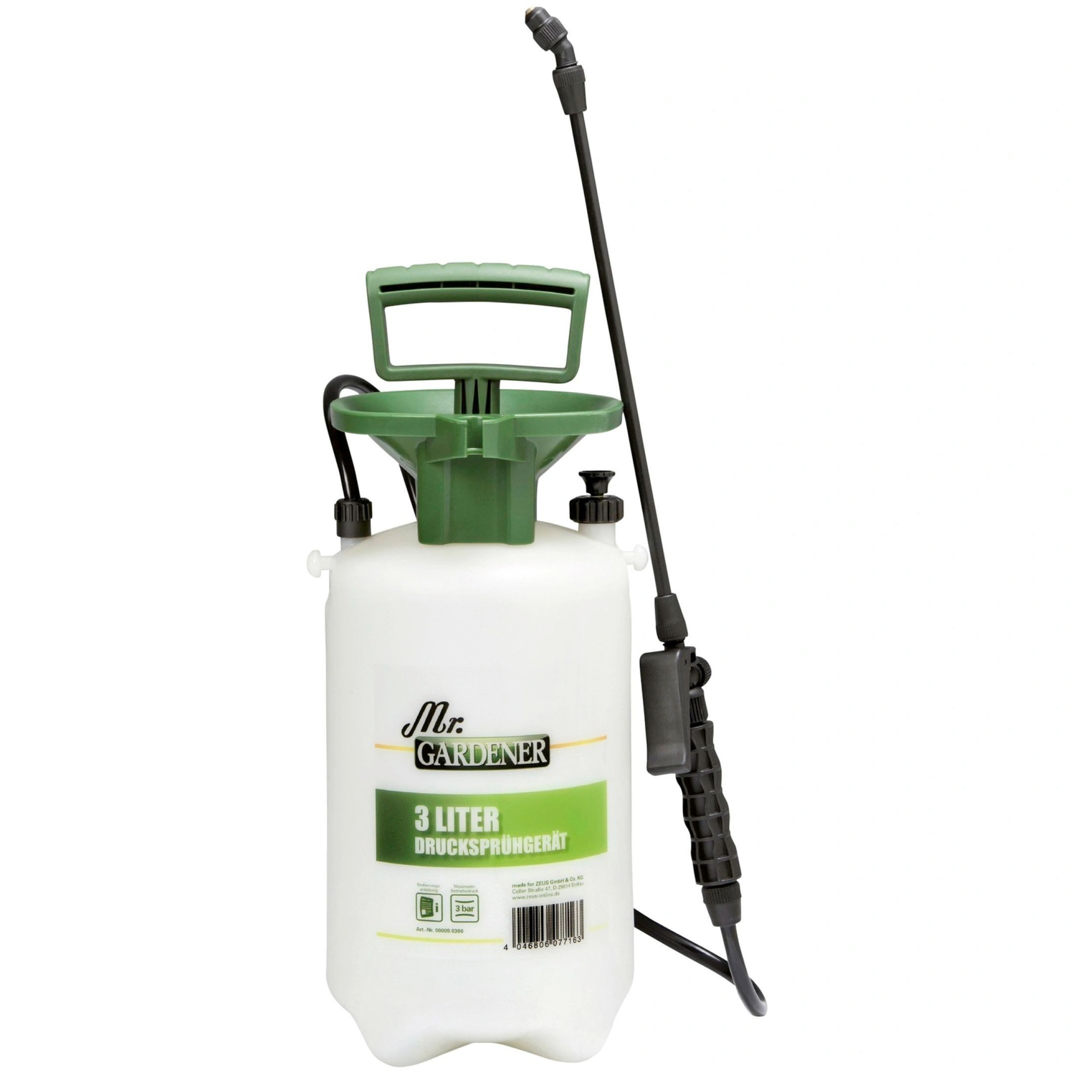 Gloria Drucksprühgerät Mr. GARDENER Drucksprühgerät 3 Liter