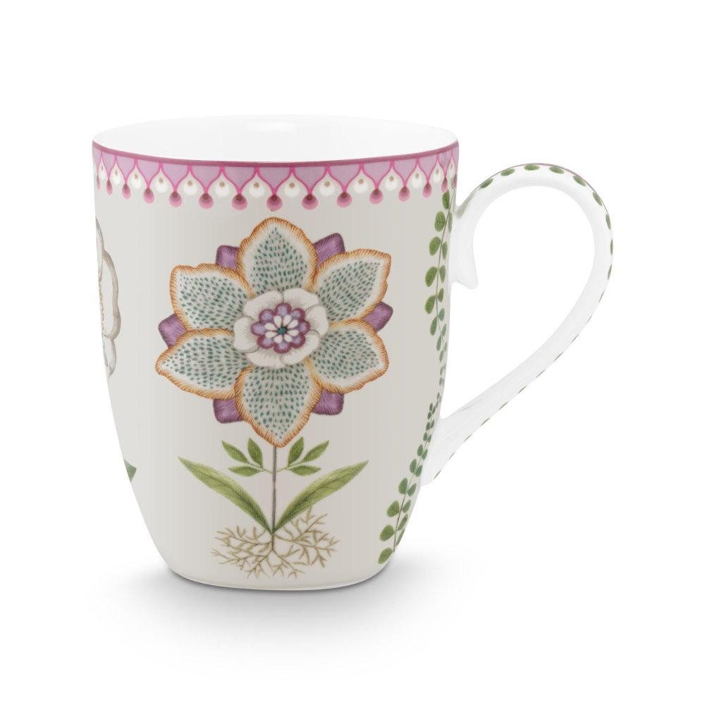 PiP Studio Geschirr-Set Frühstück-Set Lily & Lotus Lila (3-teilig)