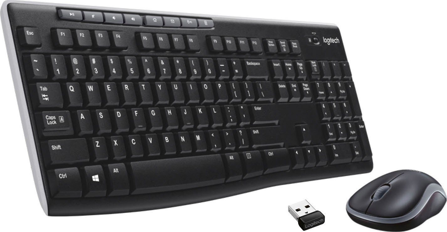 MK270 Wireless und Maus-Set Tastatur- Combo Logitech