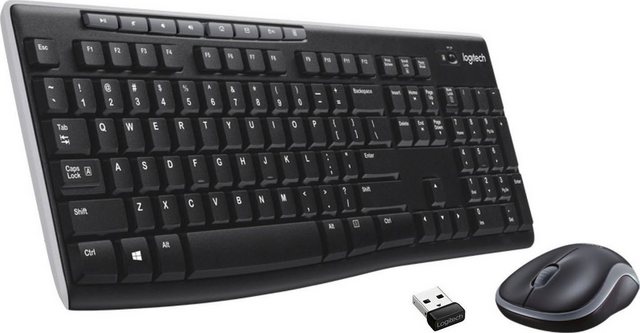 Logitech »Wireless Combo MK270« Tastatur- und Maus-Set