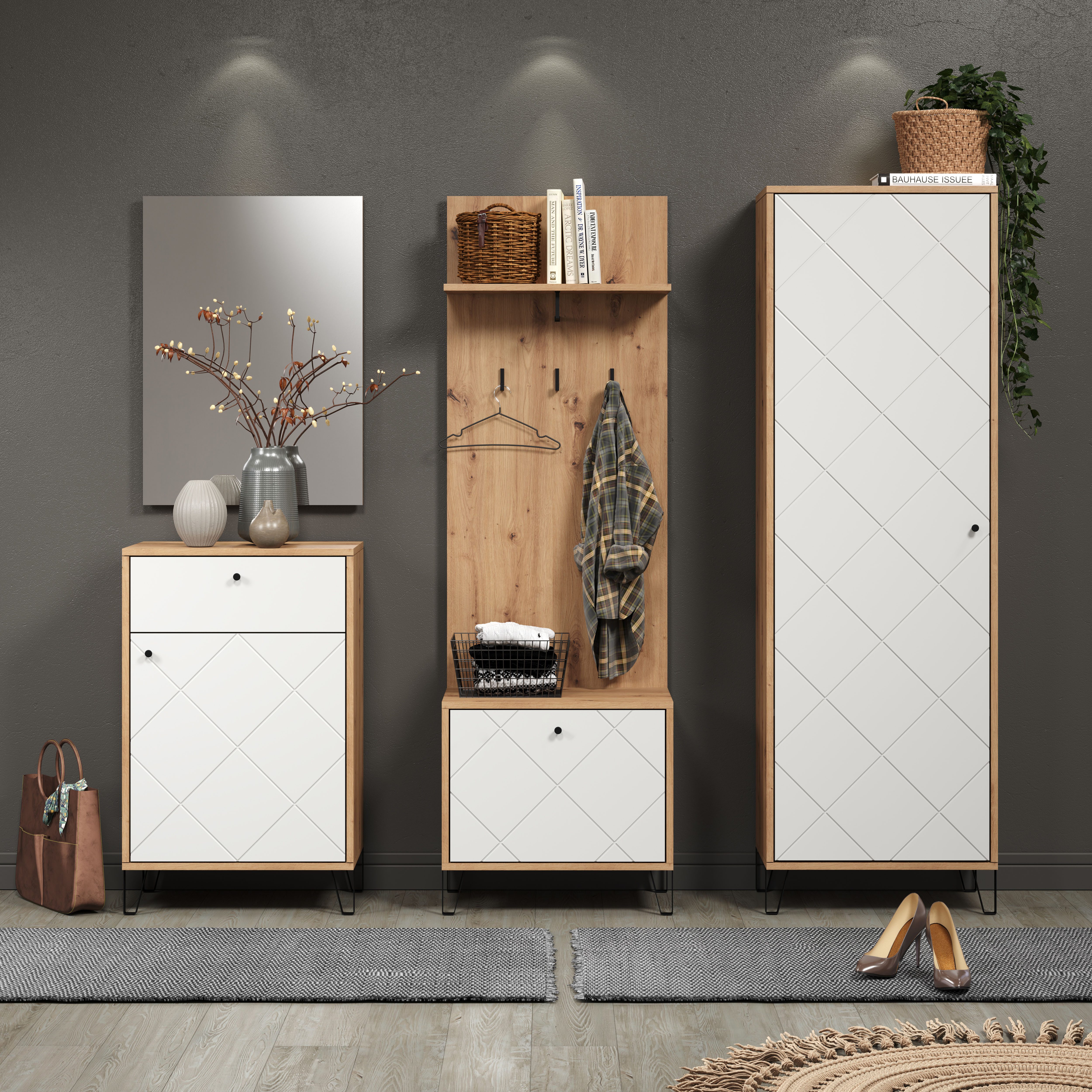 Places of Style Garderobenschrank Tarragona (1-St) günstig online kaufen