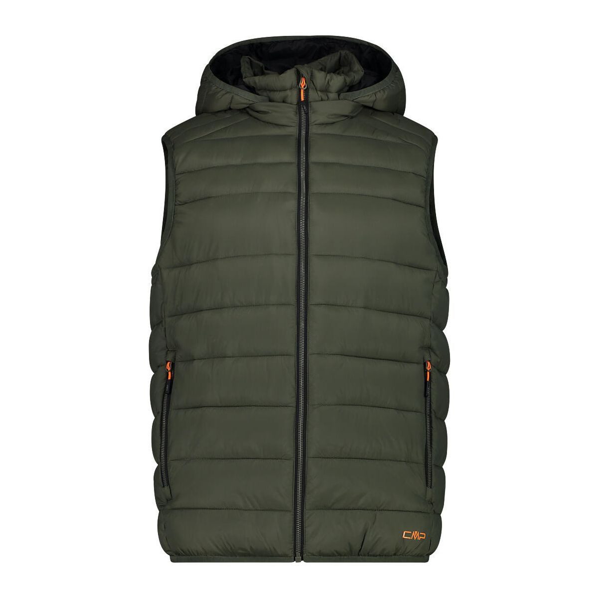 CMP Funktionsweste MAN Padded Vest Snaps Hood Herrenweste mit Thinsulate™ Wattierung, abnehmbarer Kapuze und