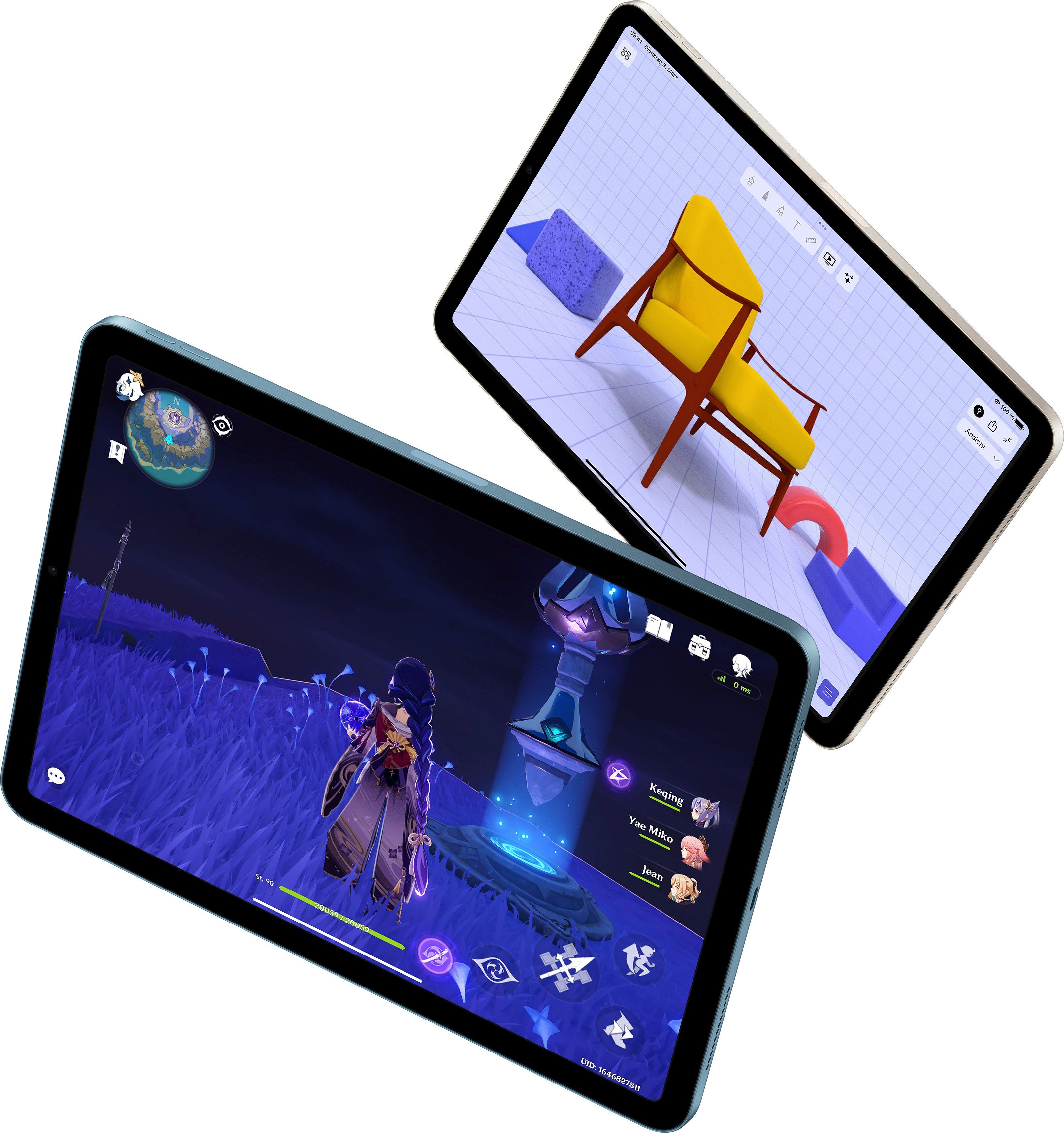 Apple starlight (10,9", iPadOS) iPad GB, (2022) Air 64 Tablet