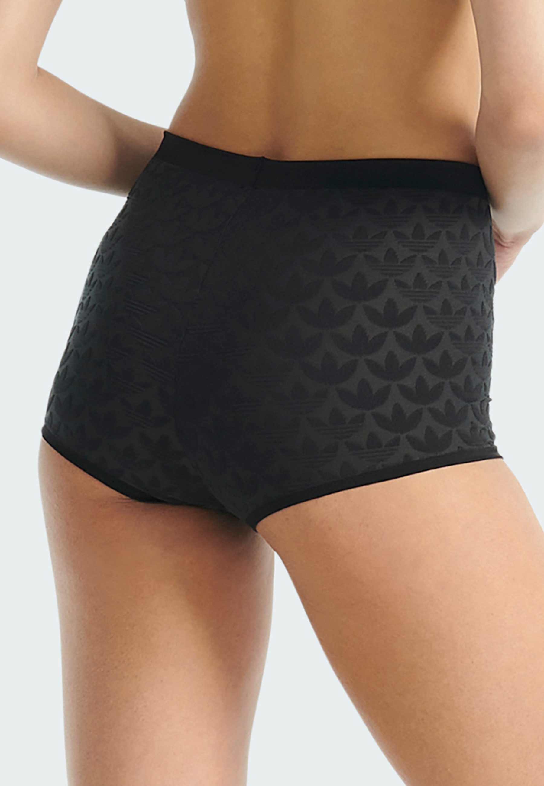 adidas Originals Panty Microterrot Monogram elastischer Bund, Allover-Logo, weich – Bild 5 von 5