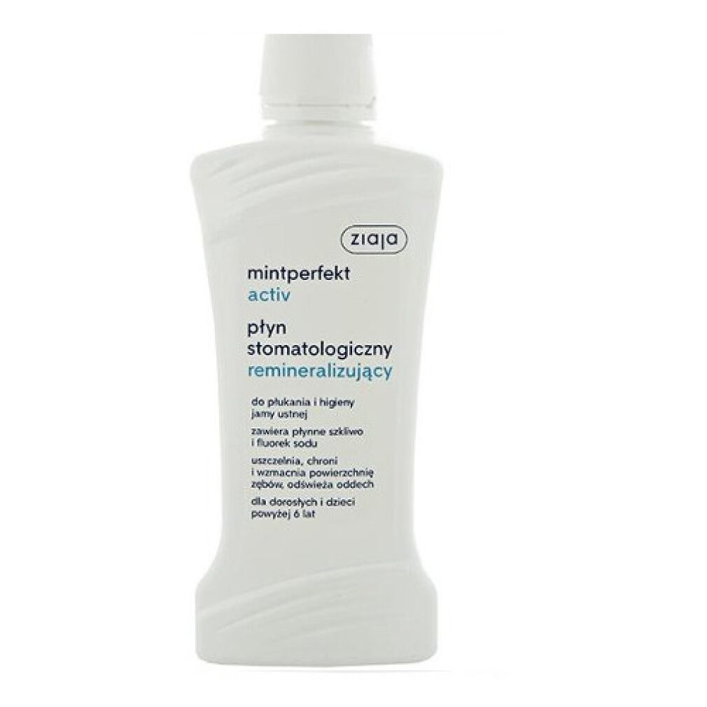 Ziaja Mundspülung Mintperfekt Activ remineralisierende Mundspülung 500ml, (Packung)