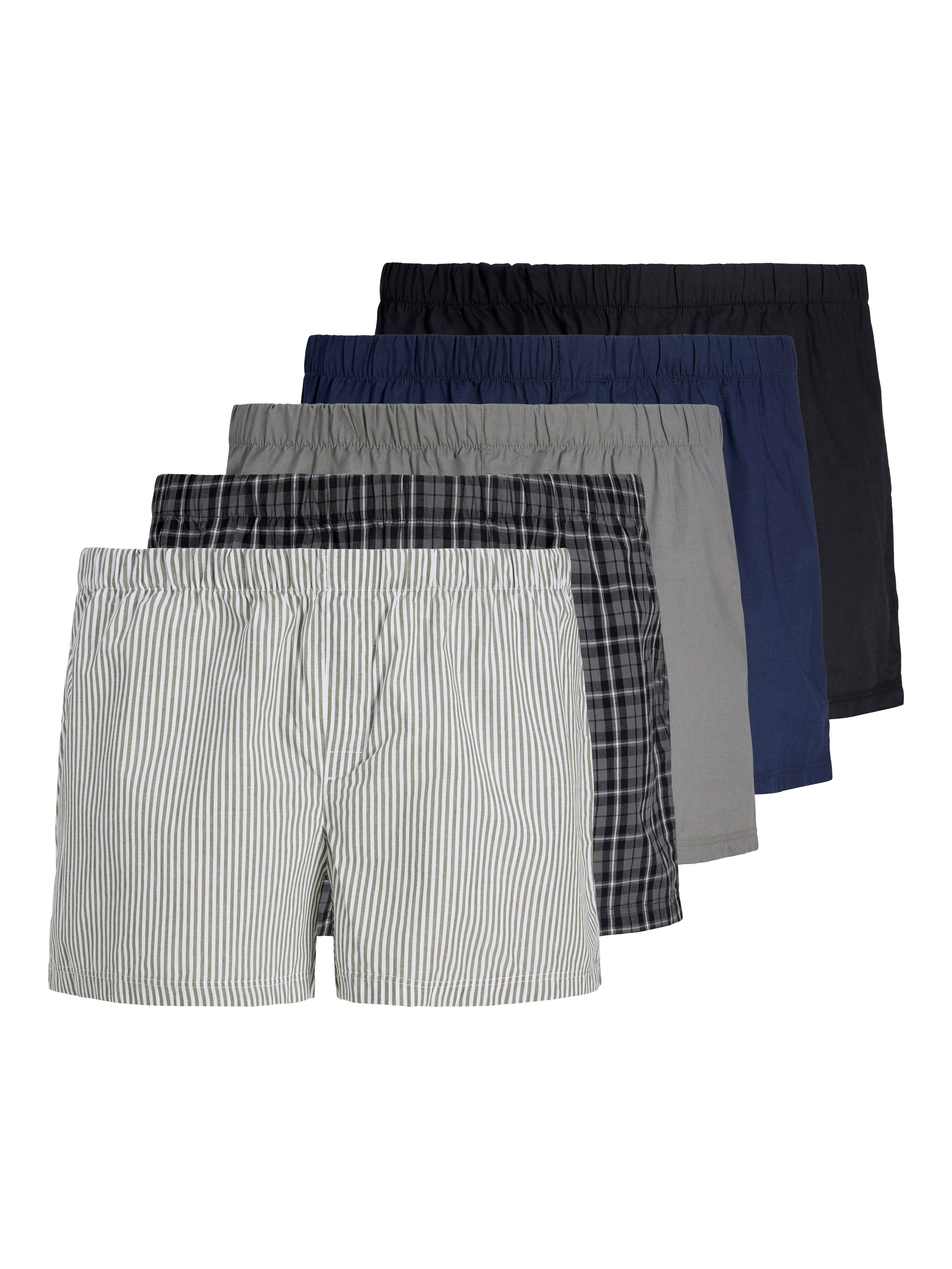 Boxershorts JACMILANO WOVEN BOXERS 5 PACK PLS SN