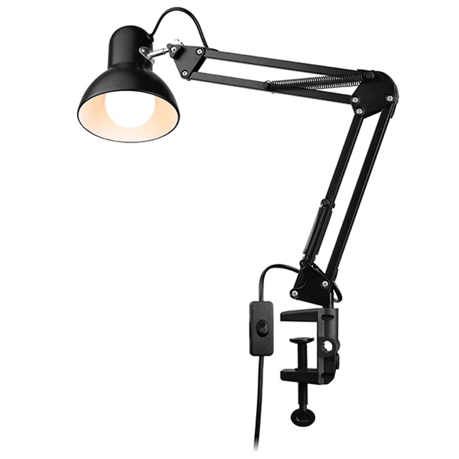 Tracer Schreibtischlampe, 2in1 E27 max 40W Schreibtischlampe