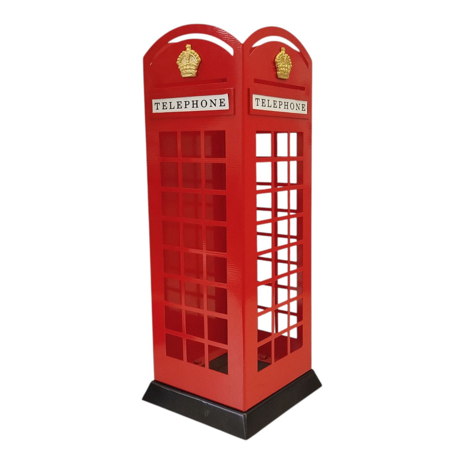 FTWdesign Schirmständer Rote Telefonzelle Schirmständer - Spazierstockständer London