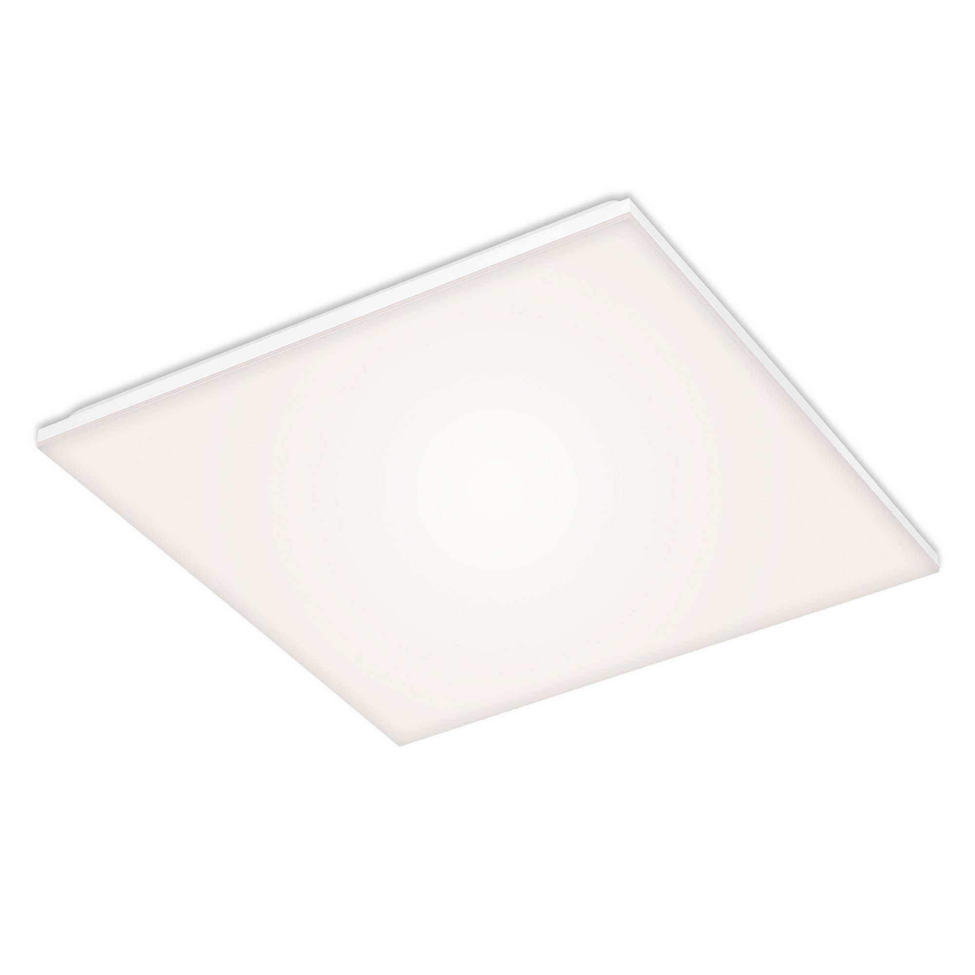 Briloner Leuchten LED Panel 7376-216, LED fest verbaut, Neutralweiß, Deckenlampe rahmenlos 38W 3800lm 4000K 59,5x59,5cm