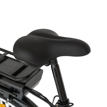 Myatu E-Bike 26 Zoll City-Pedelec, Elektrofahrrad für Damen und Herren ebike, 6 Gang, Kugelschaltung, Heckmotor, Hochleistungs-Akku mit langer Lebensdauer